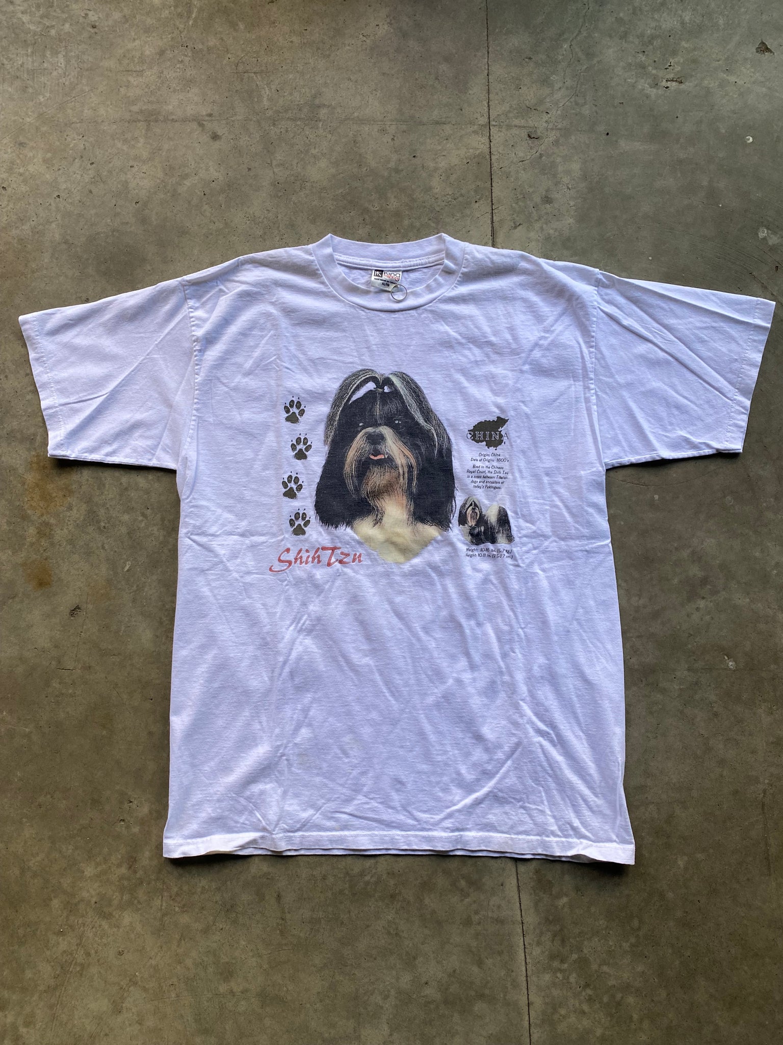 SHIH TZU TSHIRT / XLARGE