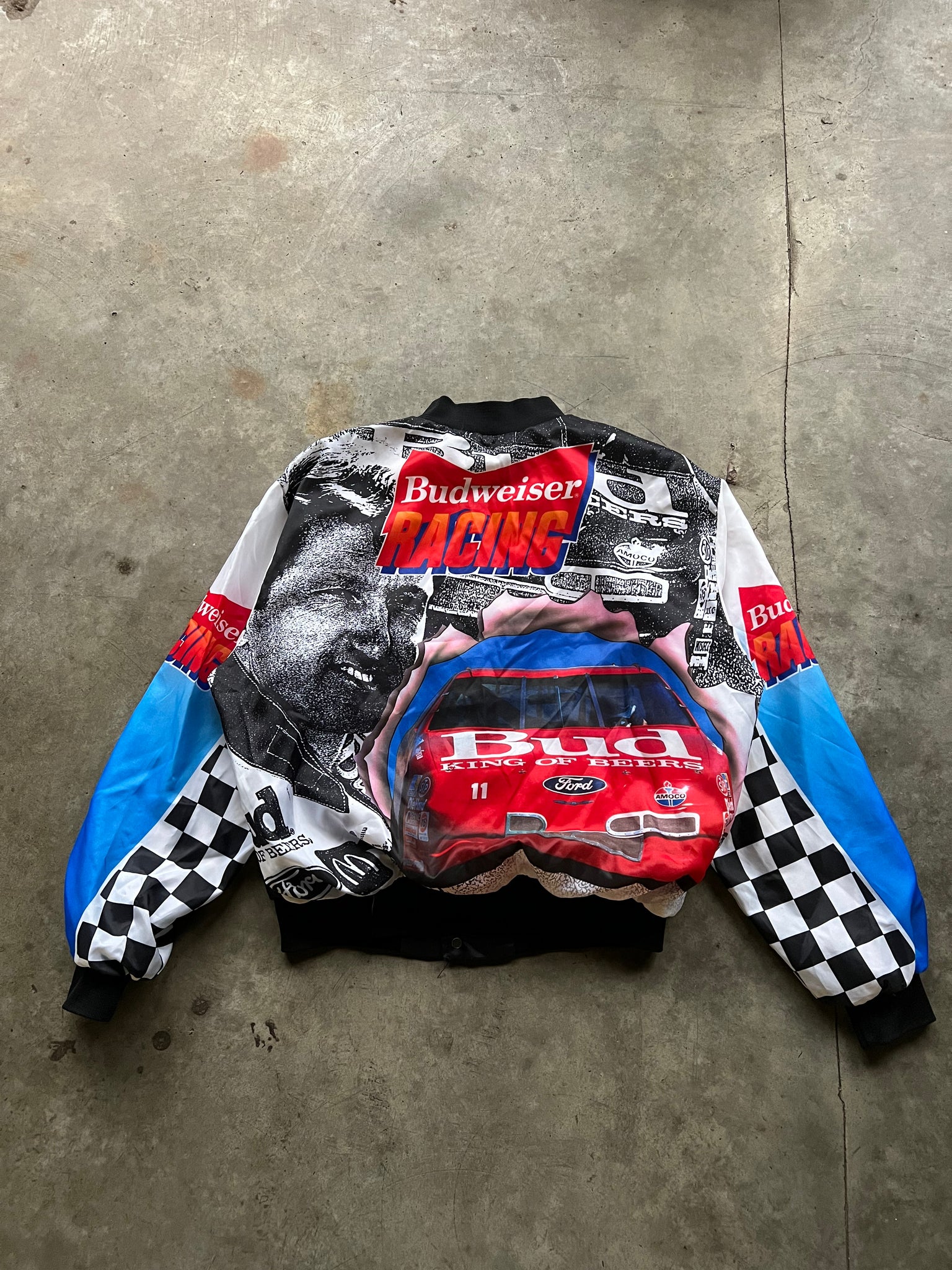 1992 BUDWEISER NYLON RACING JACKET / SMALL