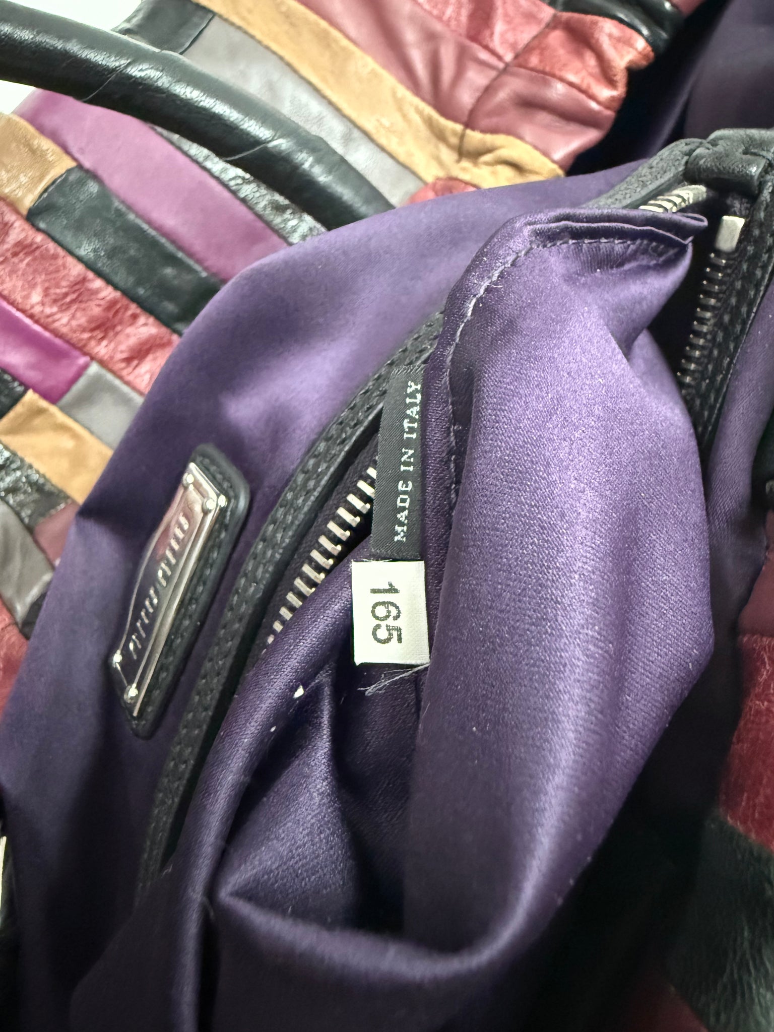 Miu Miu leather patchwork bag / OS