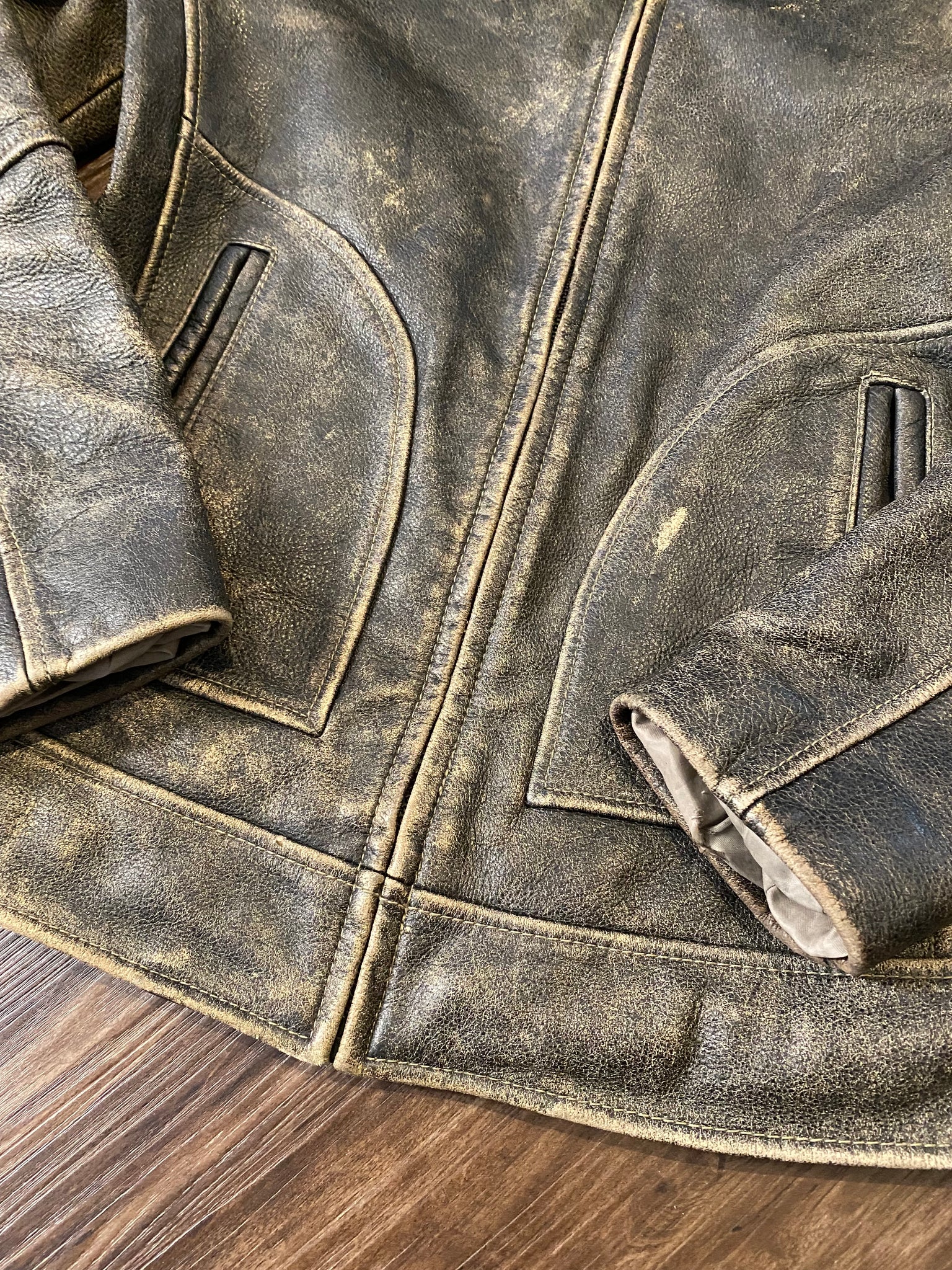 Danier Patina Leather Jacket