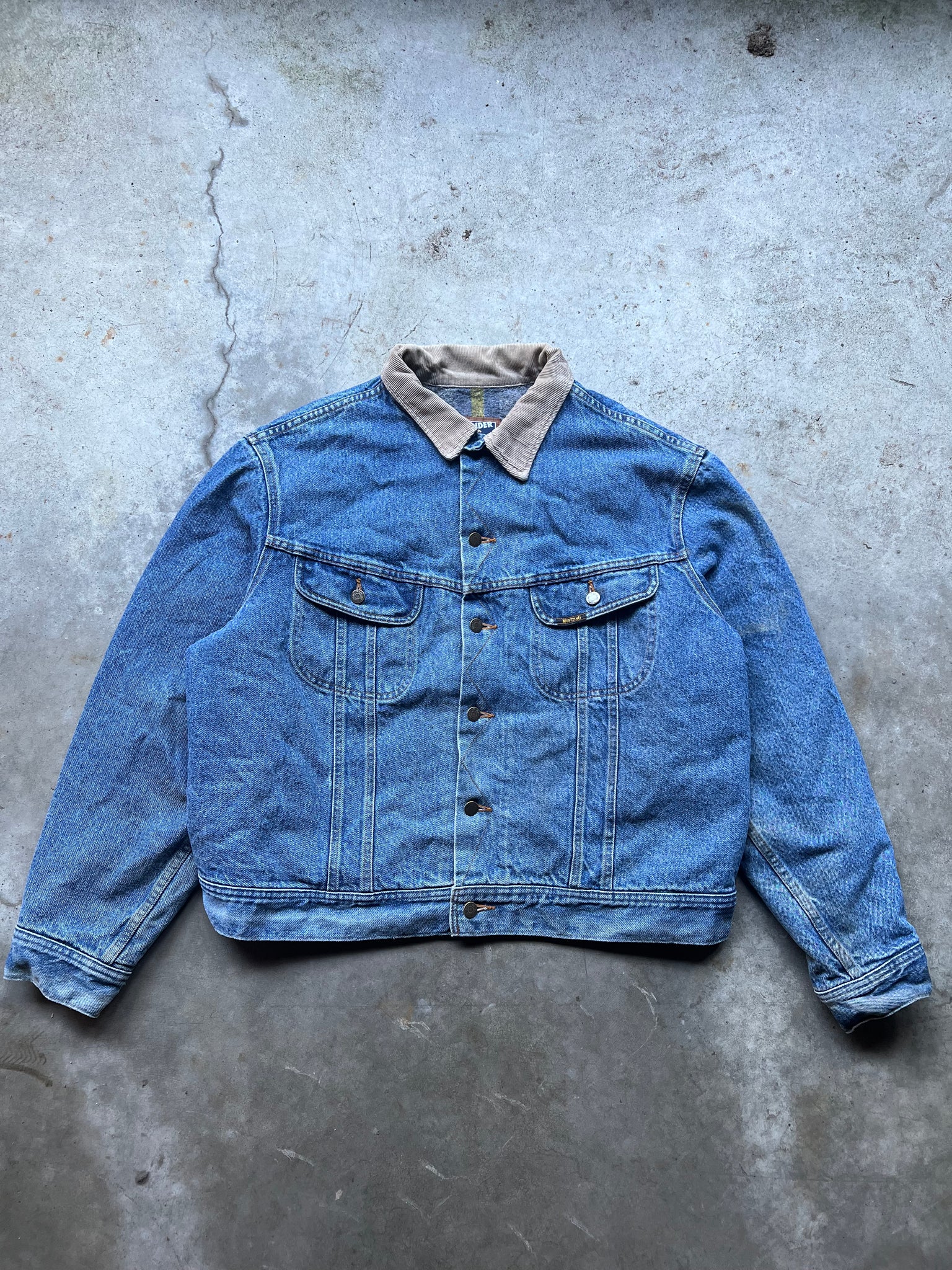 STORMRIDER LINED DENIM JACKET / XLARGE