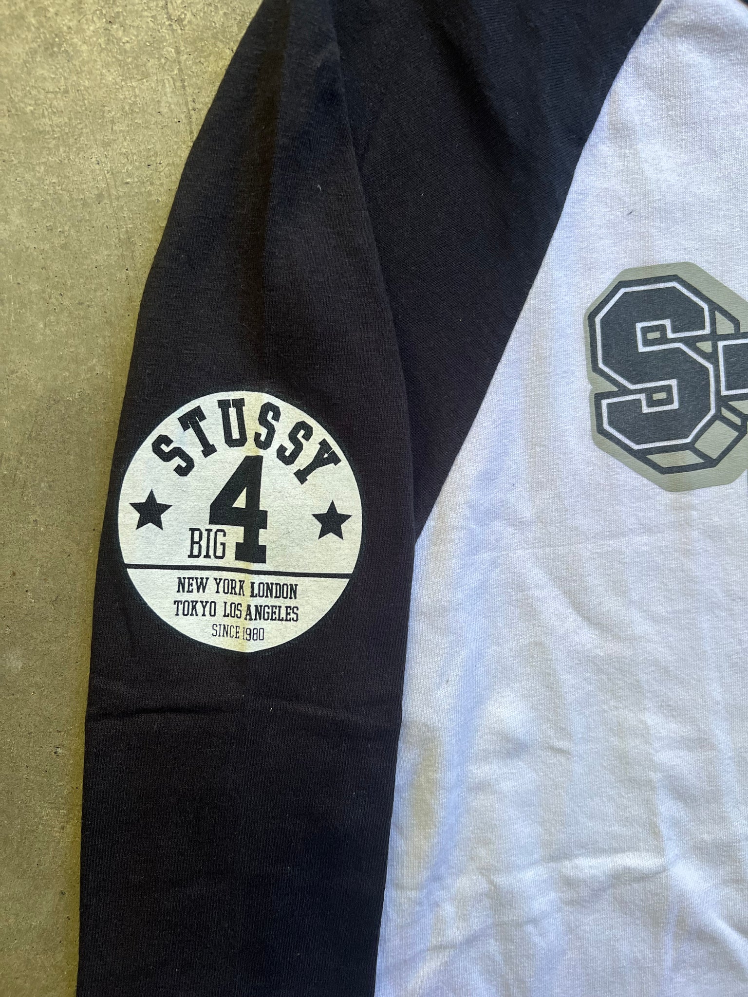 STUSSY BASEBALL TEE / MEDIUM