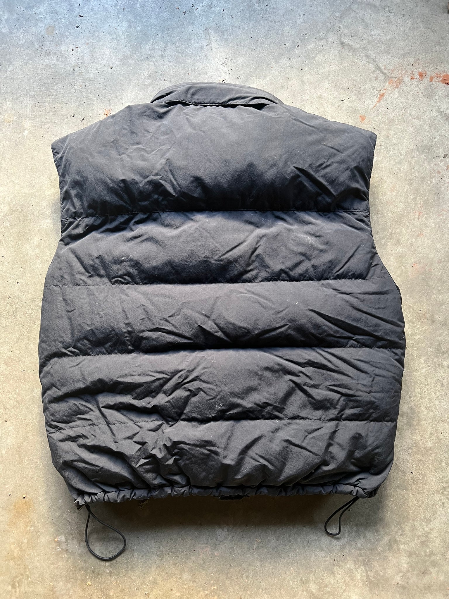 TNF BLACK VEST WITH HOOD / XLARGE