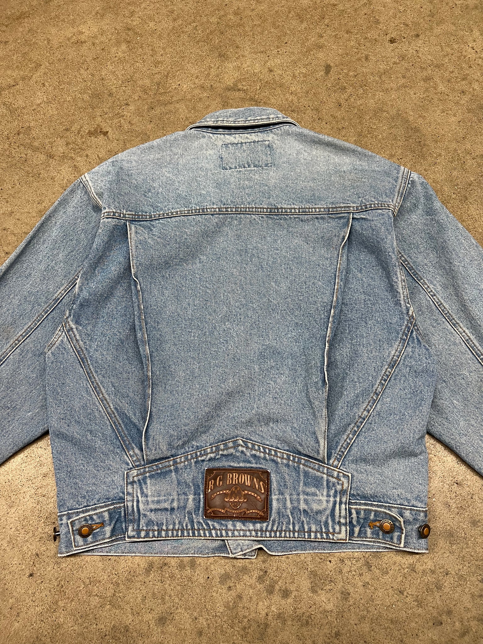 RG BROWNS DENIM JACKET / SMALL