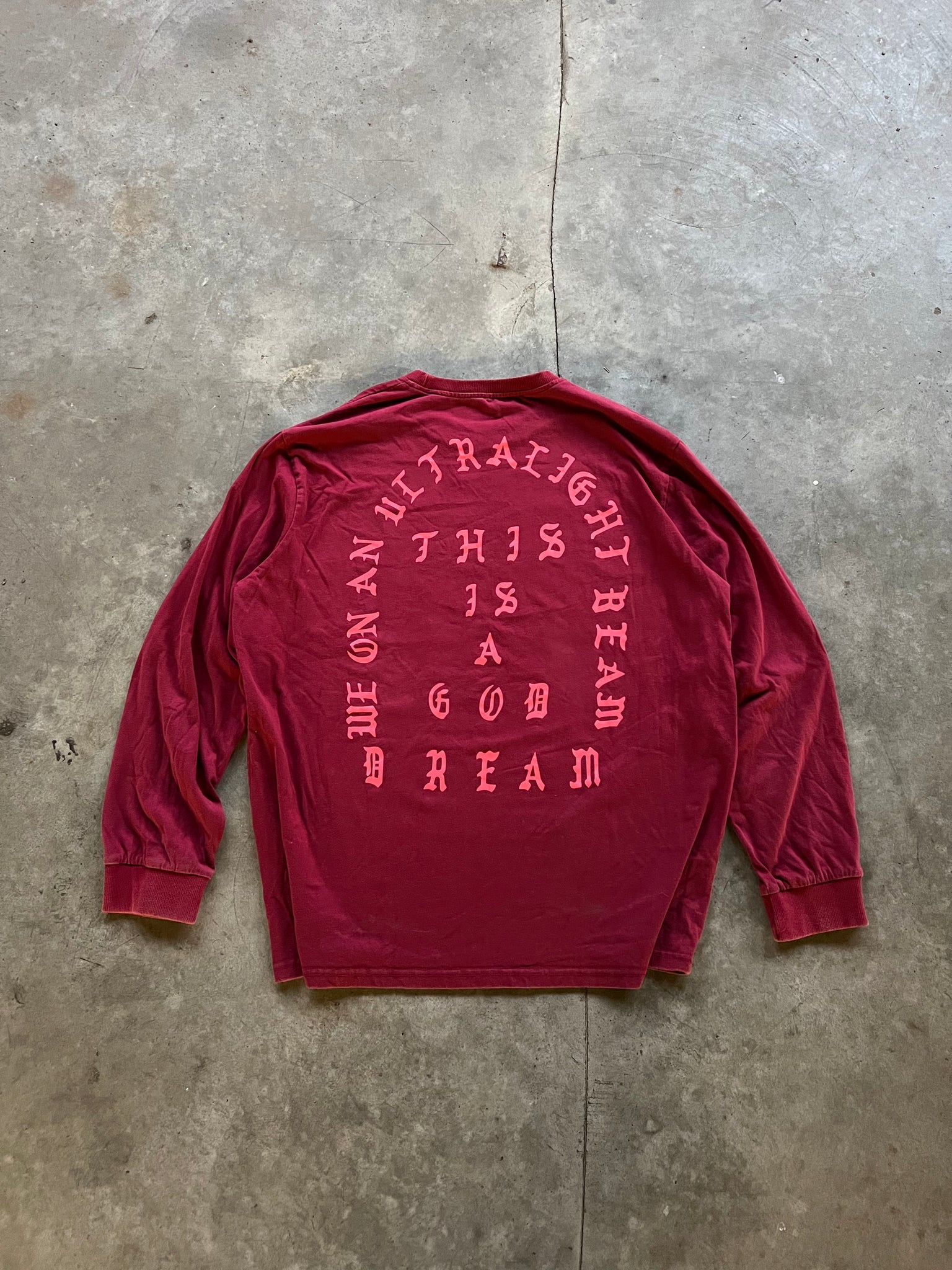 SAINT PABLO RED LONGSLEEVE / XLARGE