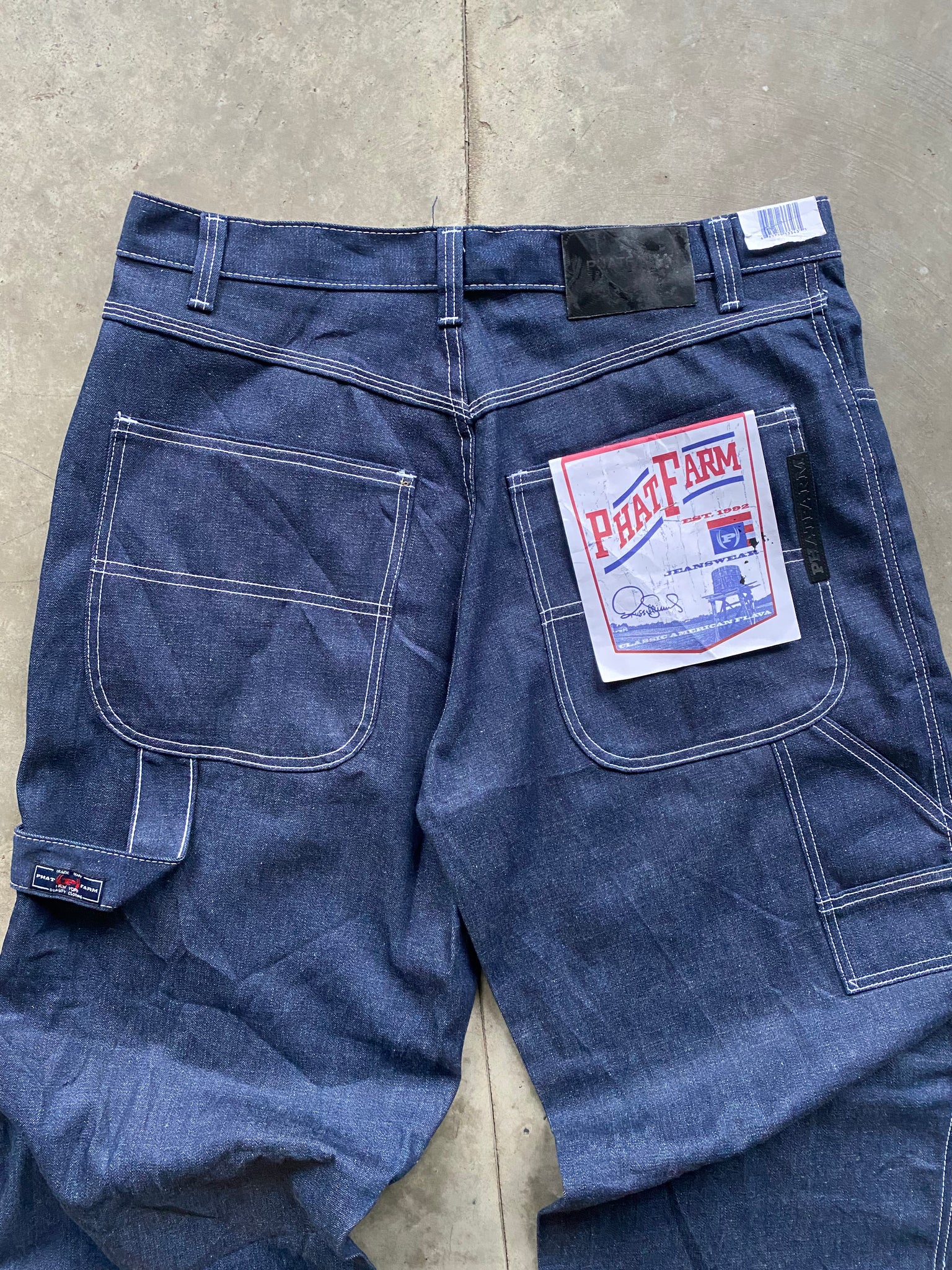 PHAT FARM Y2K DARK DENIM / 36X36