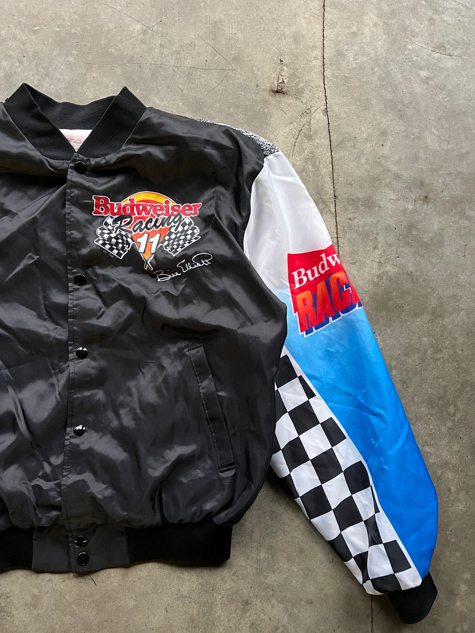 1992 BUDWEISER NYLON RACING JACKET / SMALL