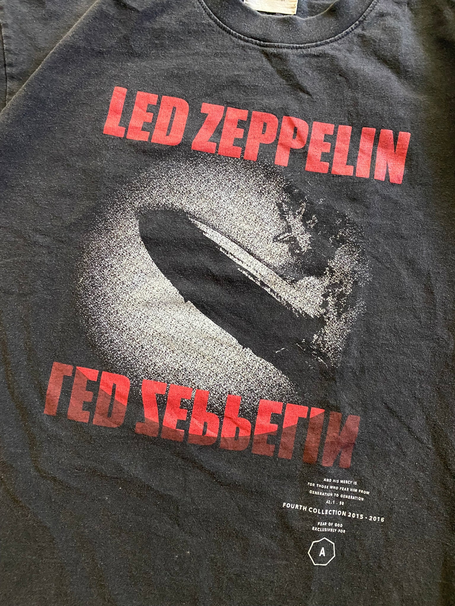 FEAR OF GOD ZEPPELIN TEE / LARGE