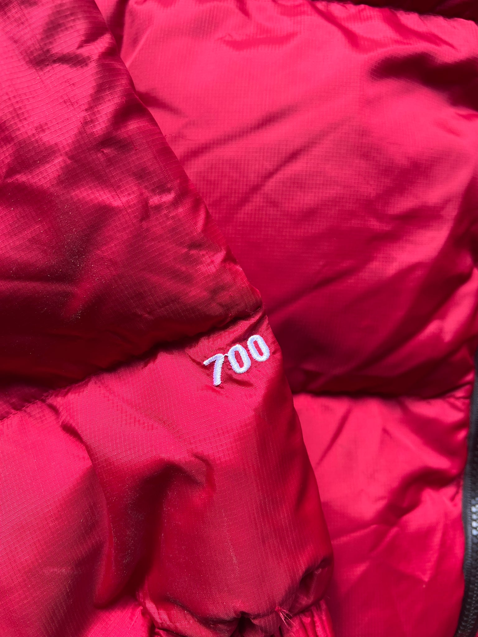 TNF RED 700 PUFFER / XLARGE