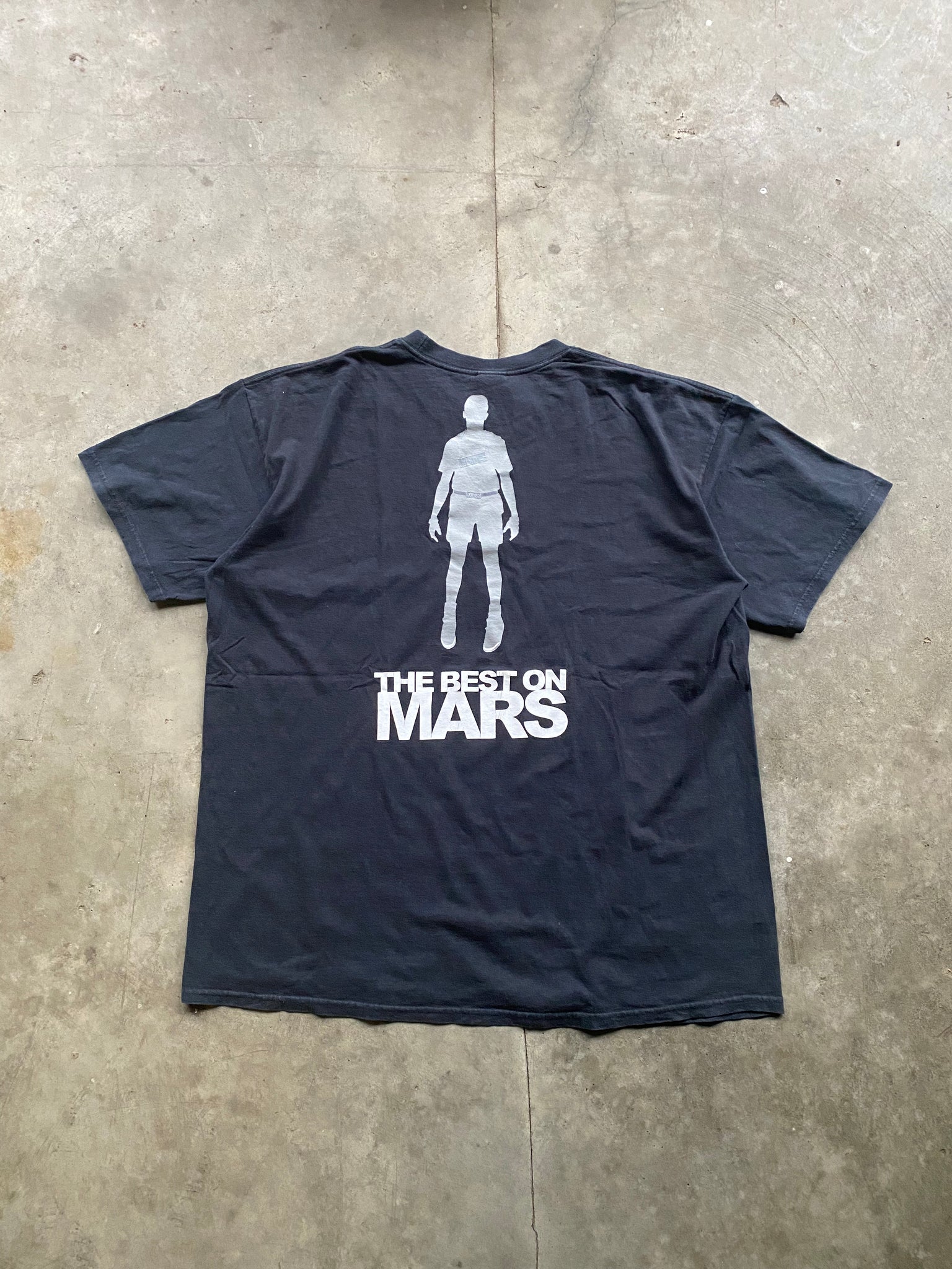 2000s SPIKE LEE "THE BEST MAN ON MARS" TEE / XLARGE