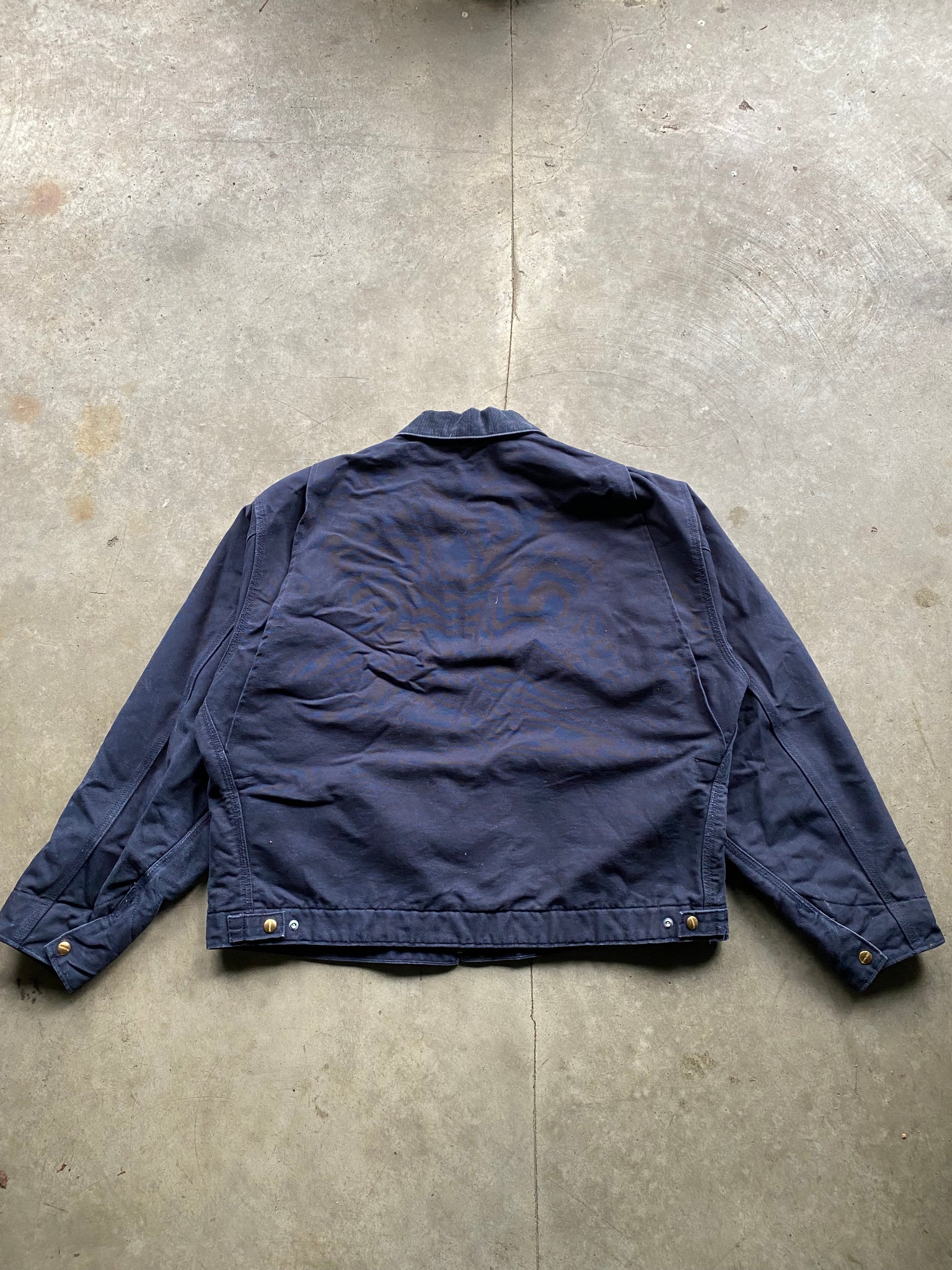 CARHARTT DETROIT JACKET NAVY / XXLARGE