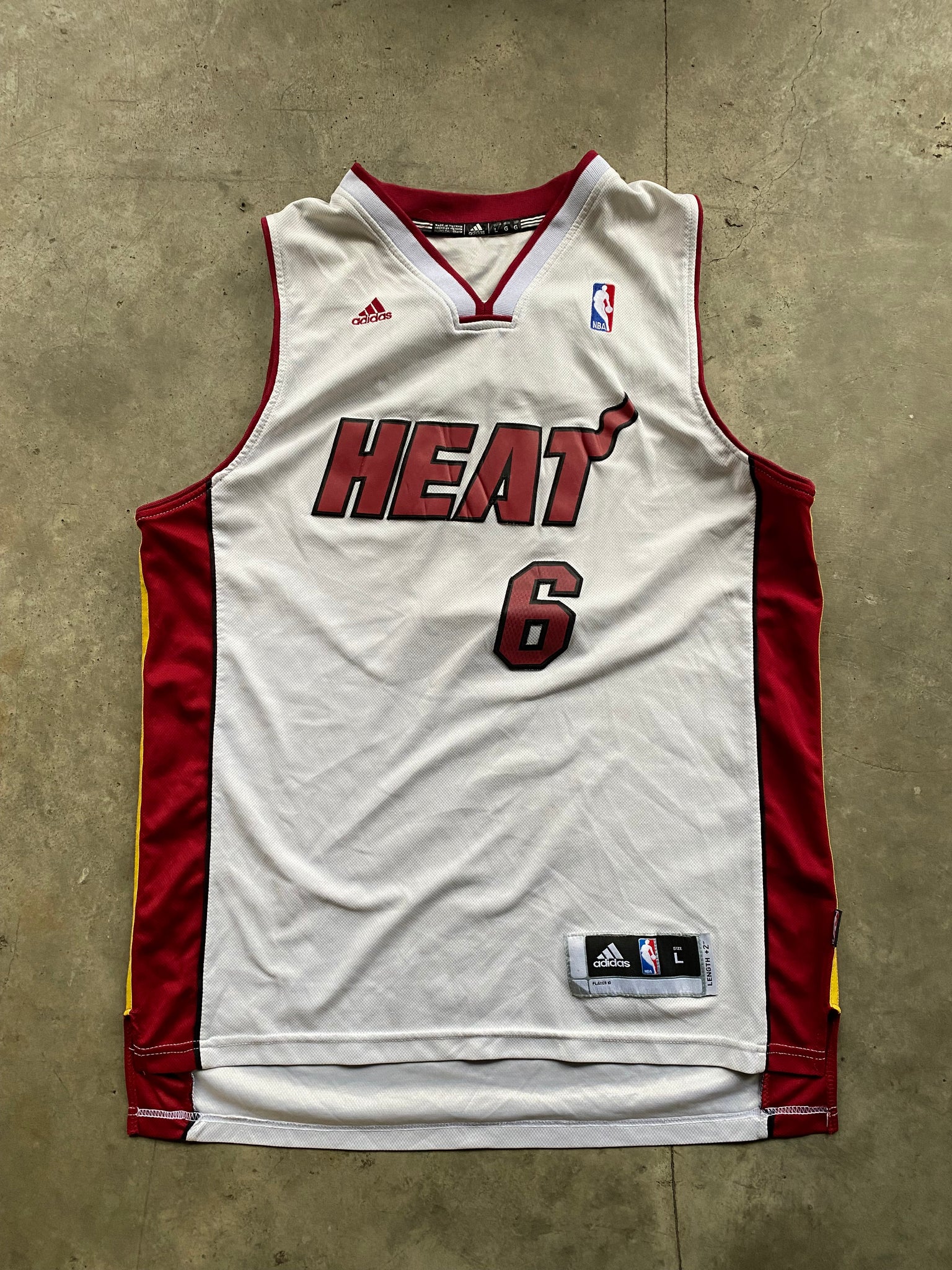 ADIDAS JAMES HEAT JERSEY / LARGE