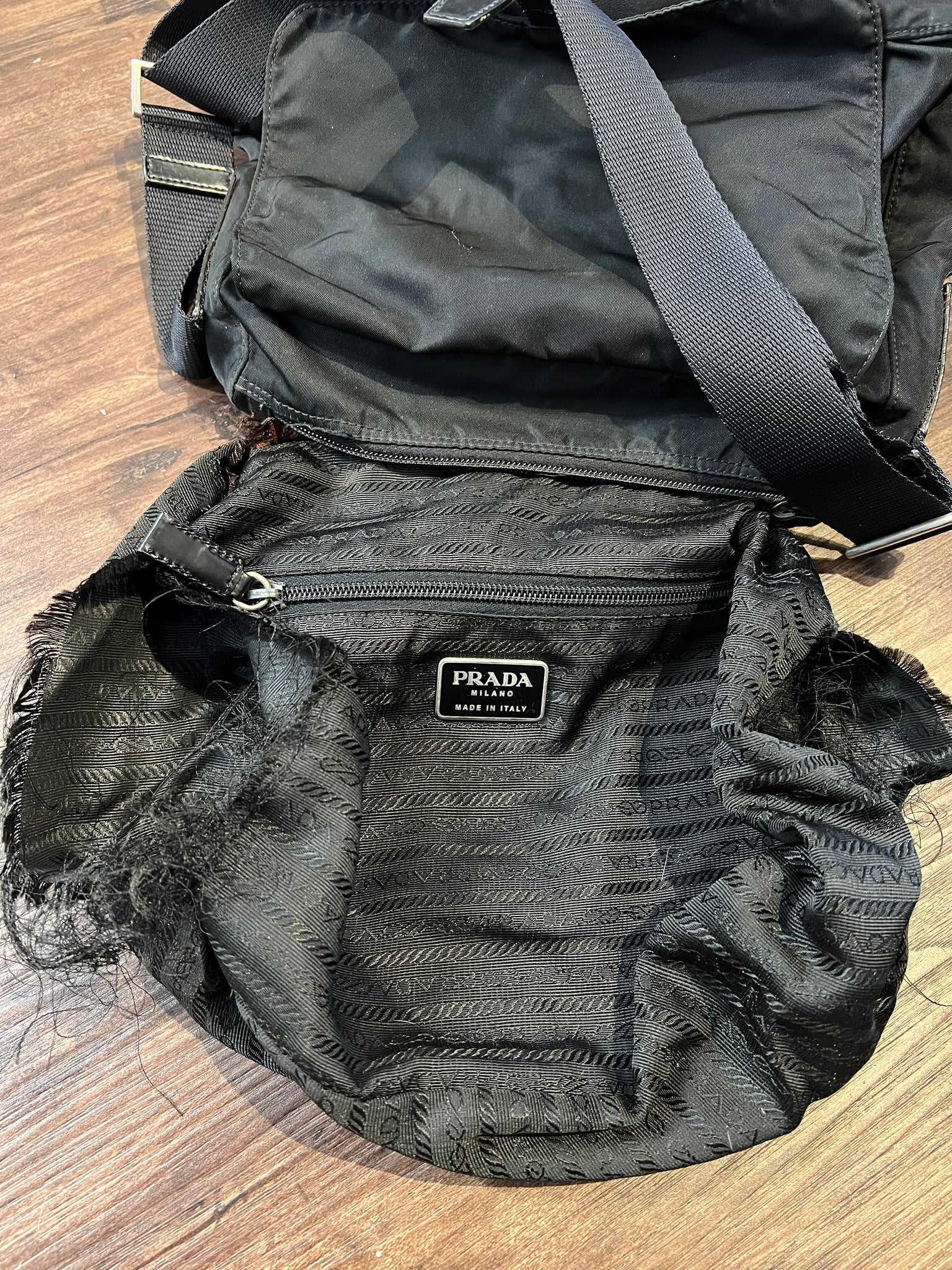 Prada Nylon Tessuto shoulder bag (as-is) / OS