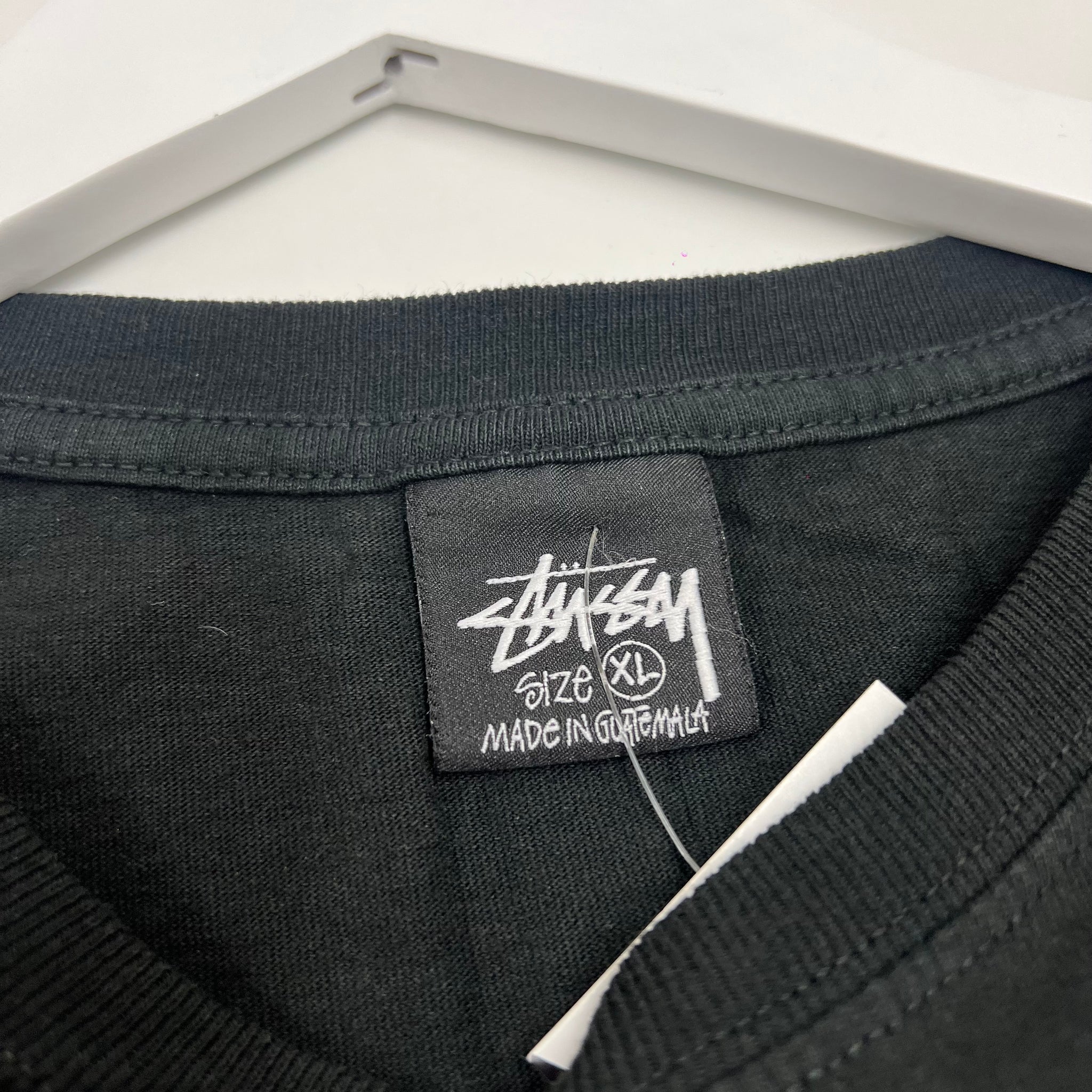 stussy tag made in guatemala size extra large