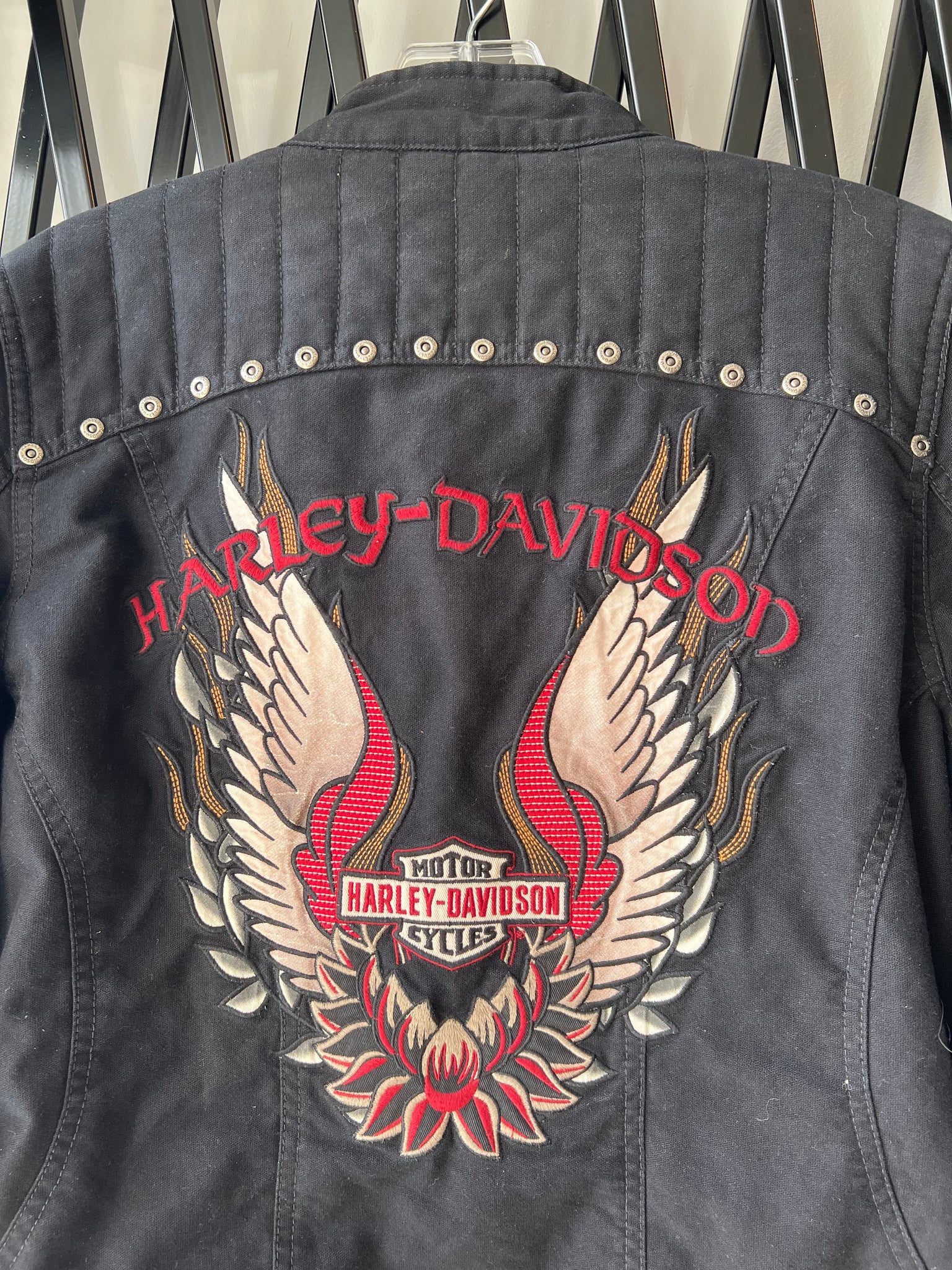 HARLEY DAVIDSON LEATHER JACKET / LARGE