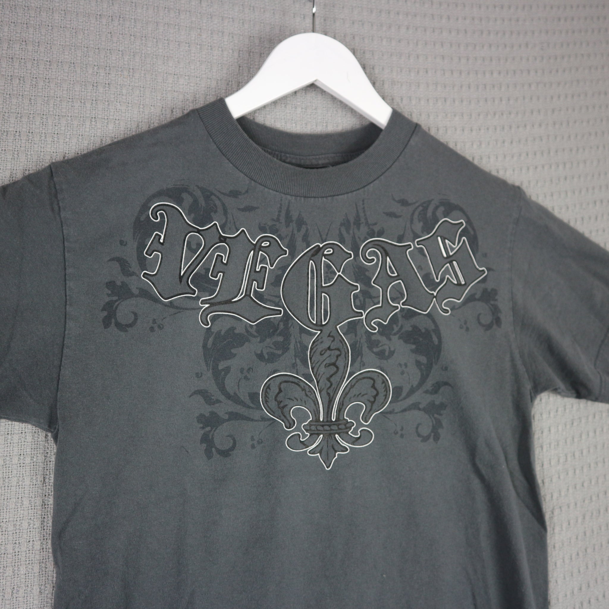 Grunge Y2K Distressed Affliction Xtreme Couture Ed Hardy Vancouver Streetwear Vancouver Vintage Cross Angel Harley Davidson FLame