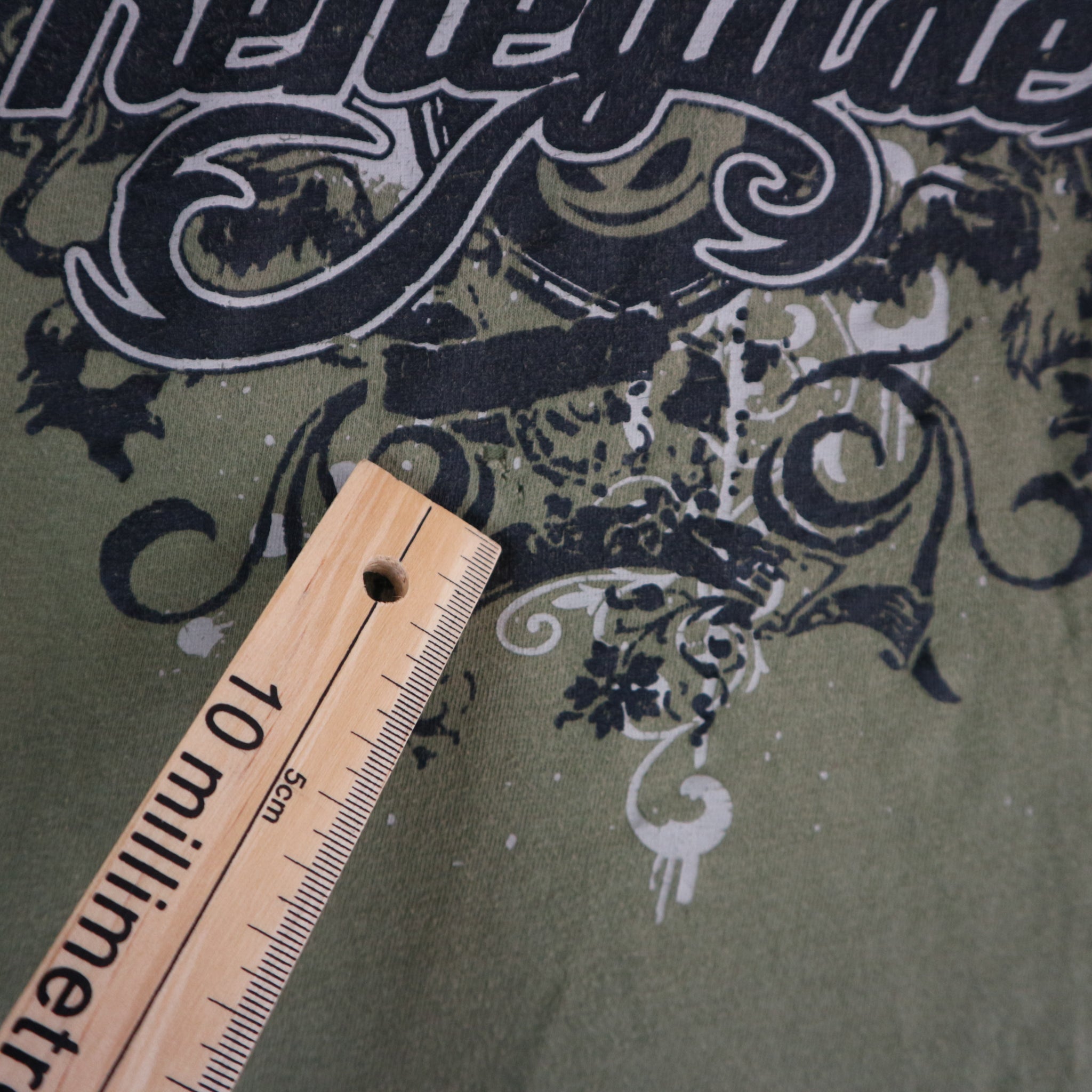 Grunge Y2K Distressed Affliction Xtreme Couture Ed Hardy Vancouver Streetwear Vancouver Vintage Cross Angel Guess Glory Tee Thermal