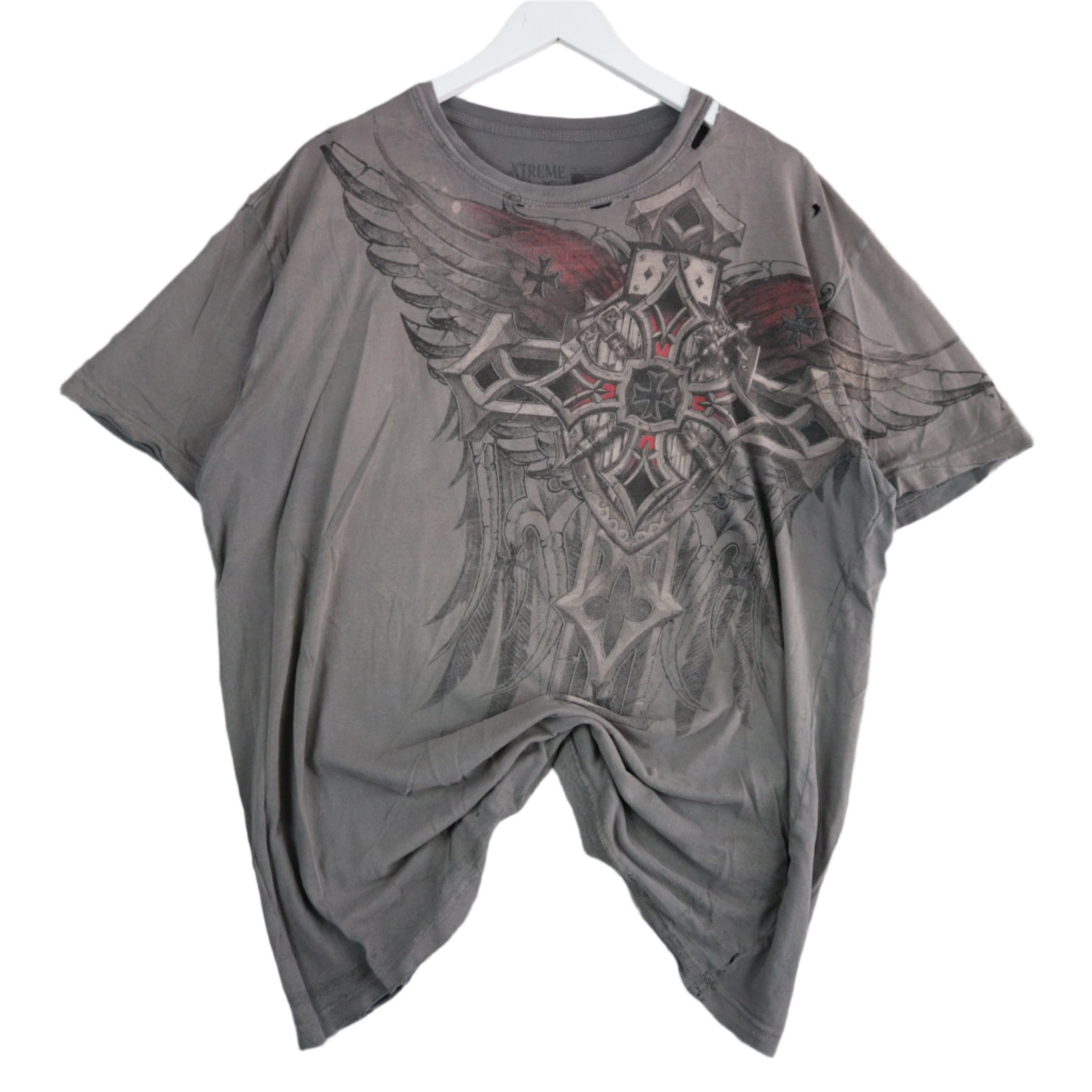Grunge Y2K Distressed Affliction Xtreme Couture Ed Hardy Vancouver Streetwear Vancouver Vintage Cross Angel 
