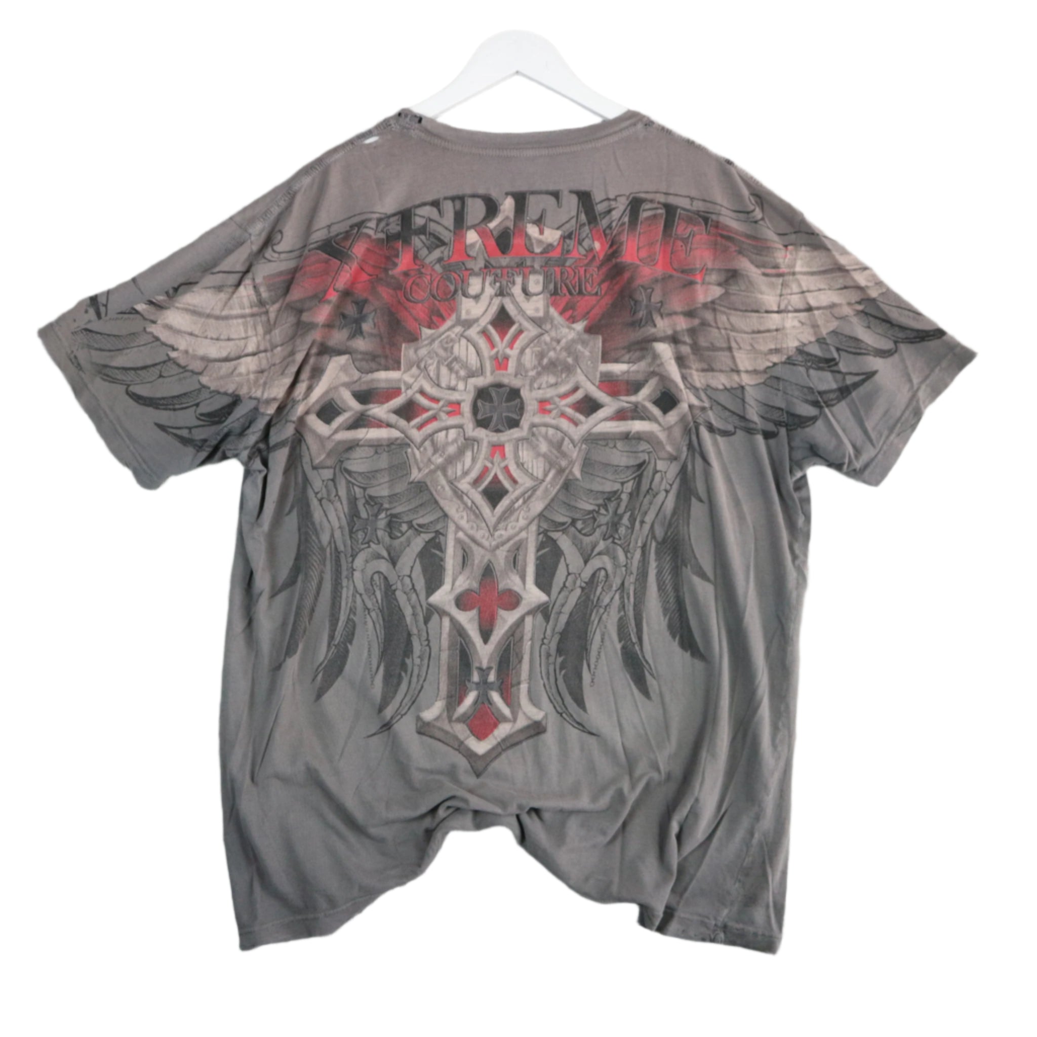 Grunge Y2K Distressed Affliction Xtreme Couture Ed Hardy Vancouver Streetwear Vancouver Vintage Cross Angel 