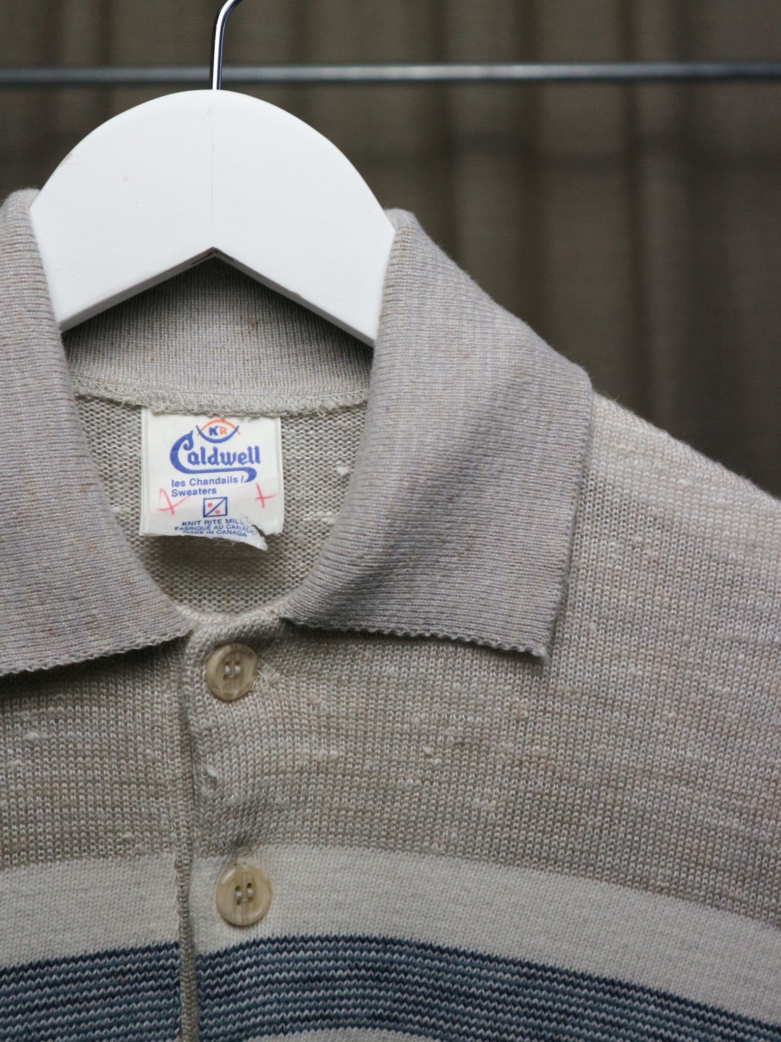 1980S CALDWELL BUTTON UP SHIRT / MEDIUM