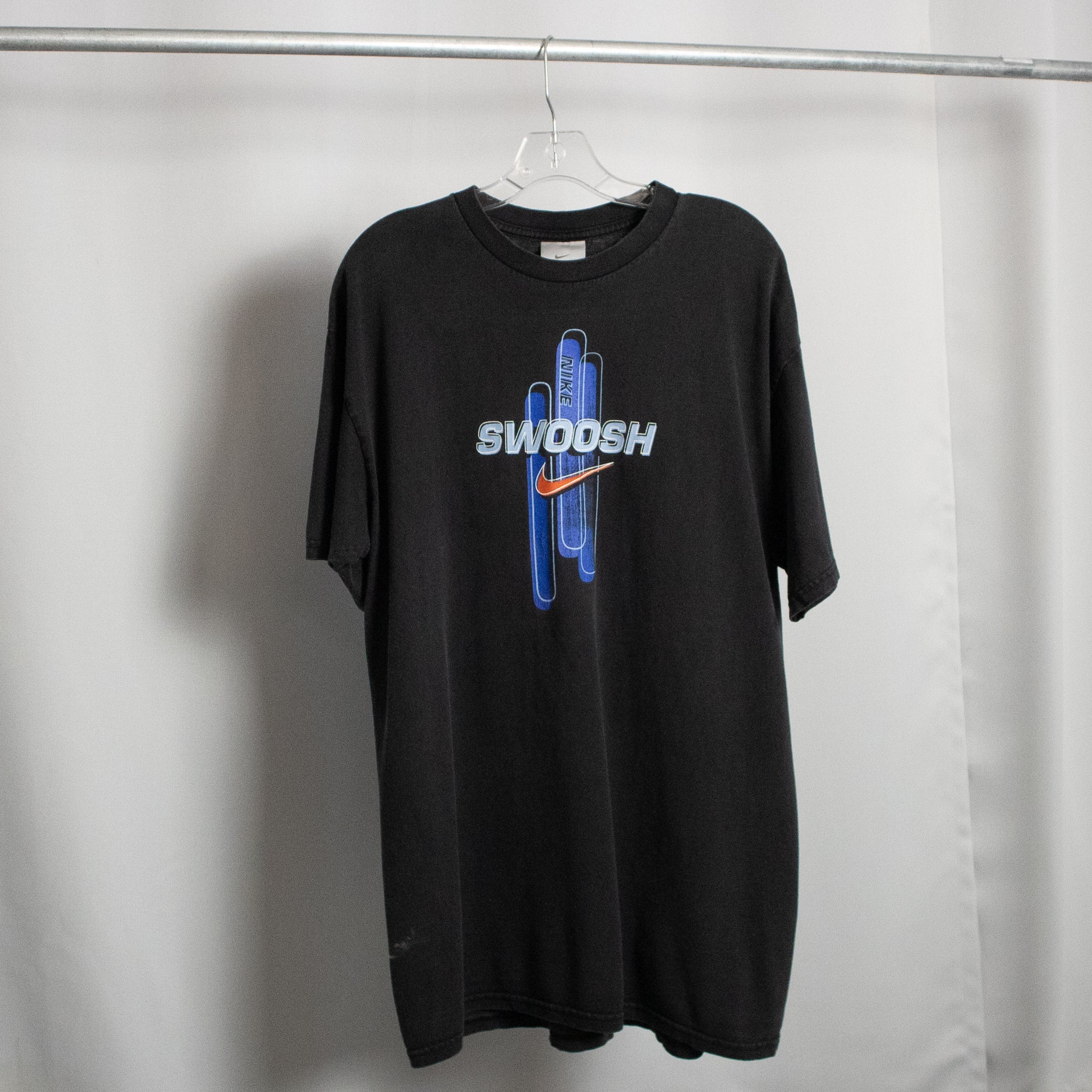 2000S NIKE FADED BLACK TEE / LARGE