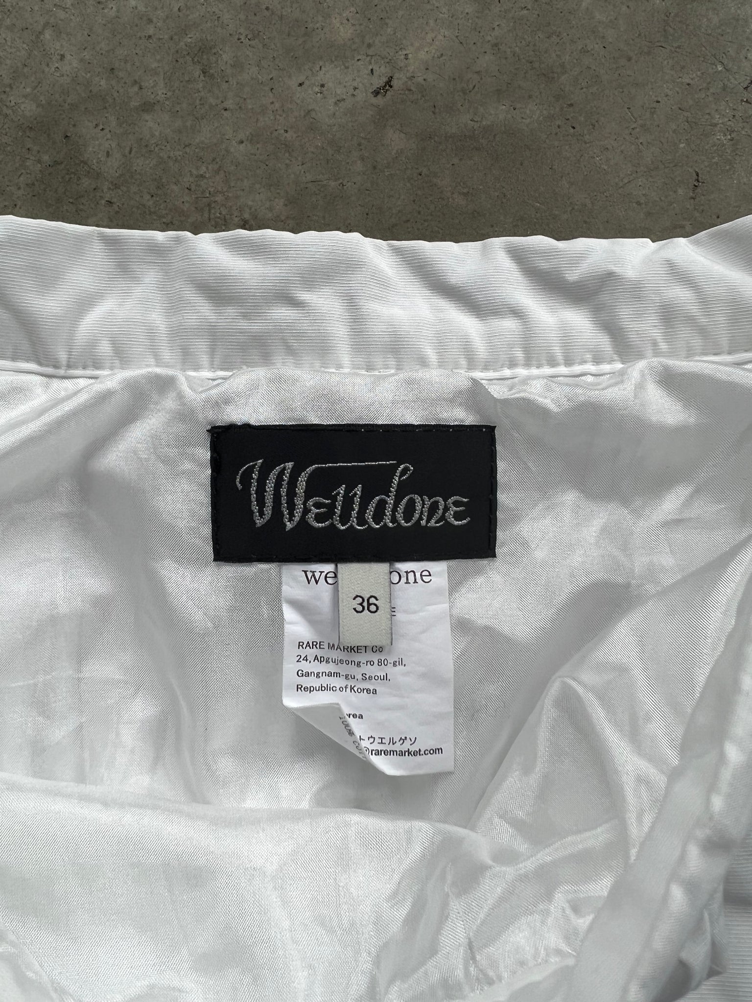 WELL DONE WHITE BUBBLE SKIRT / 23