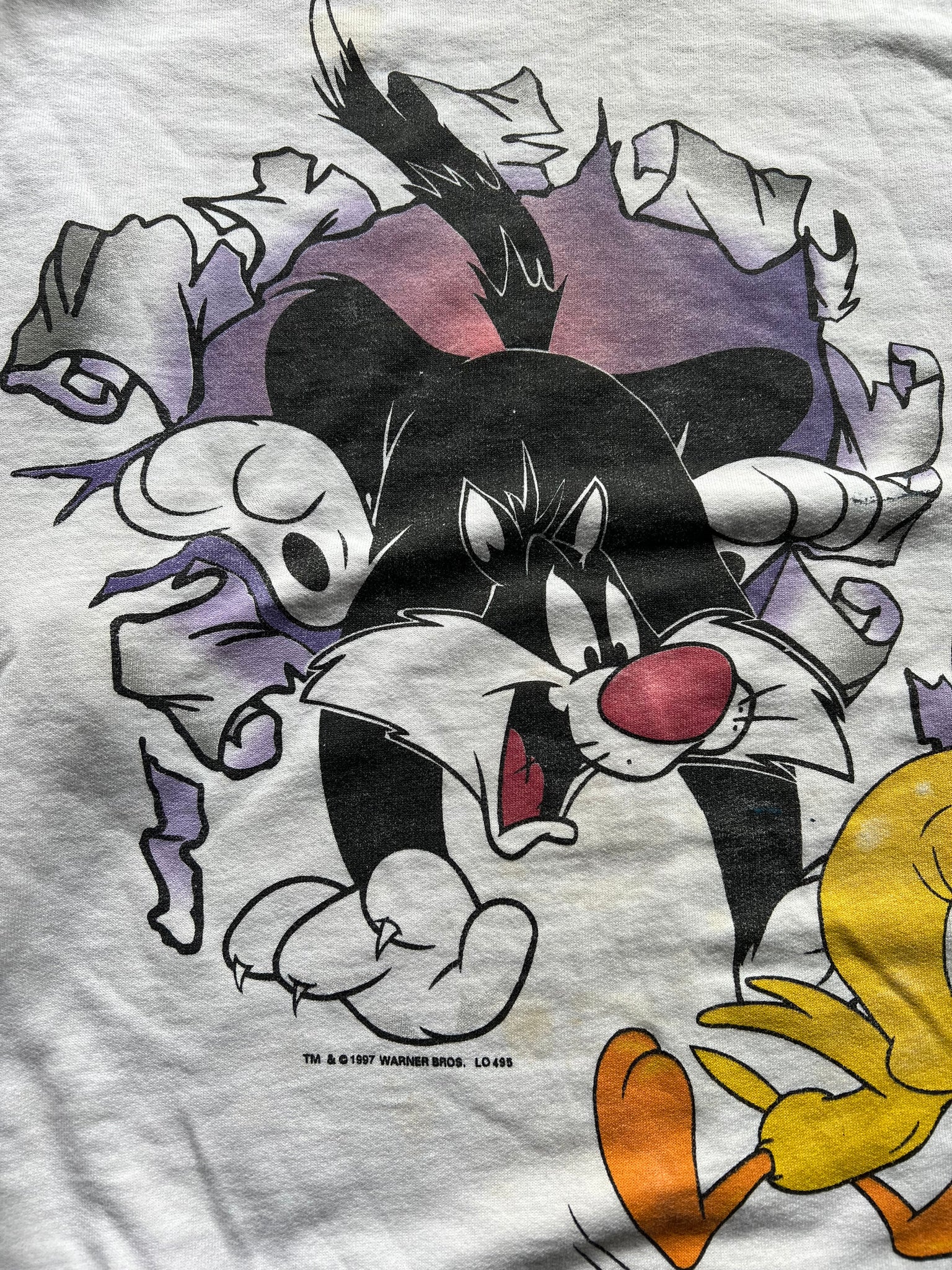 1997 SYLVESTER & TWEETY CREW / XLARGE