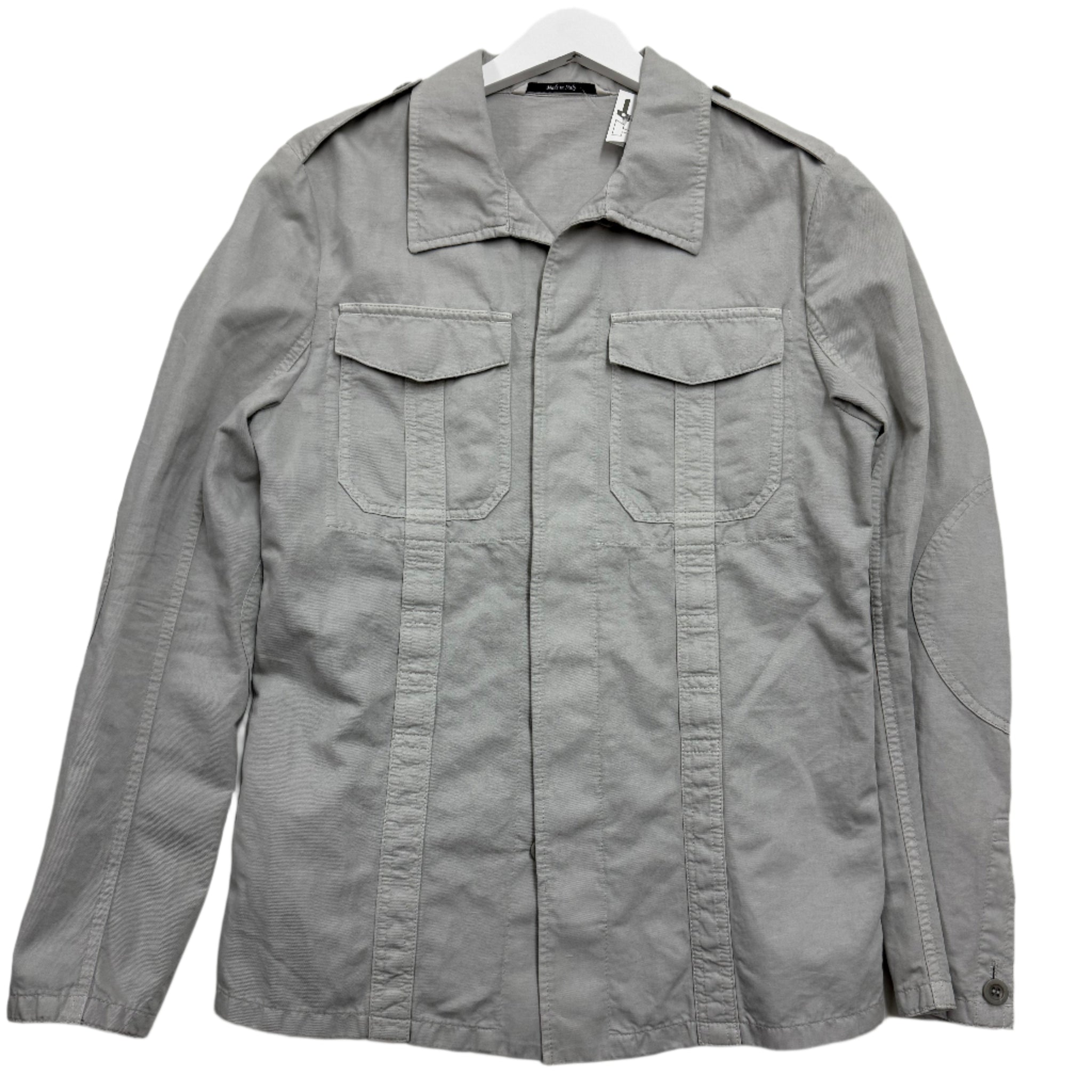 maison margiela military overshirt jacket