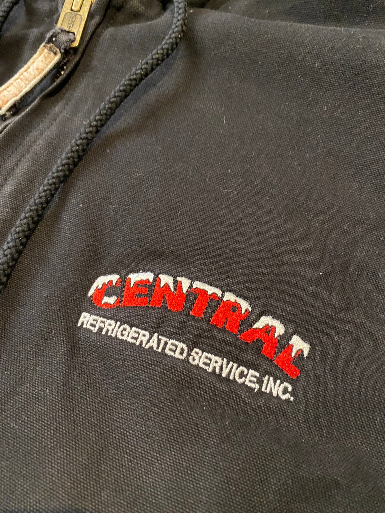 "central" work style hooded jacket / large