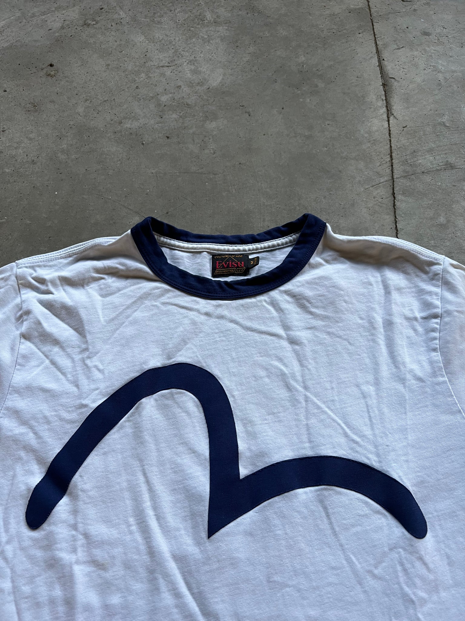 EVISU RINGER TEE / MEDIUM