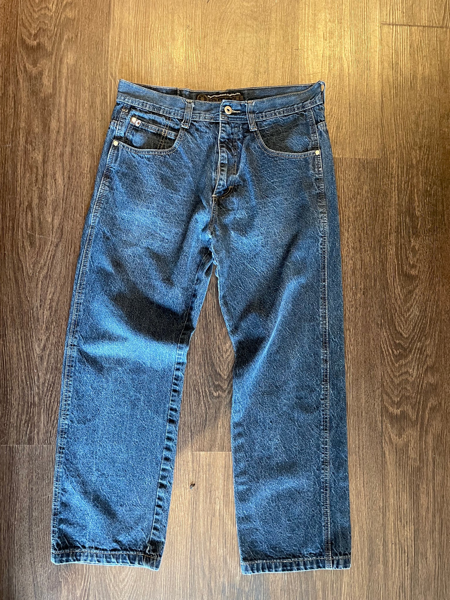 SOUTH POLE DARK WASHED DENIM / 34