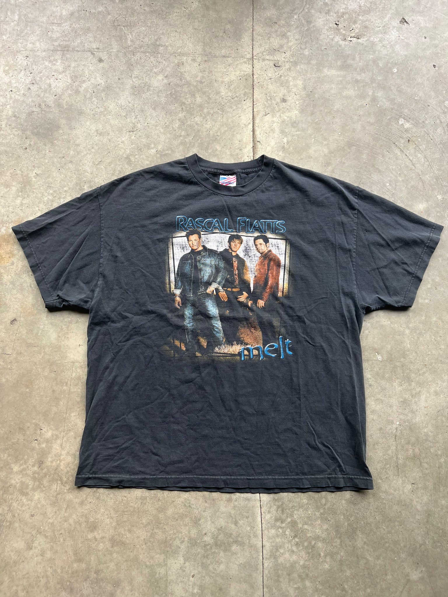 RASCAL FLATTS MELT TSHIRT/ XXLARGE