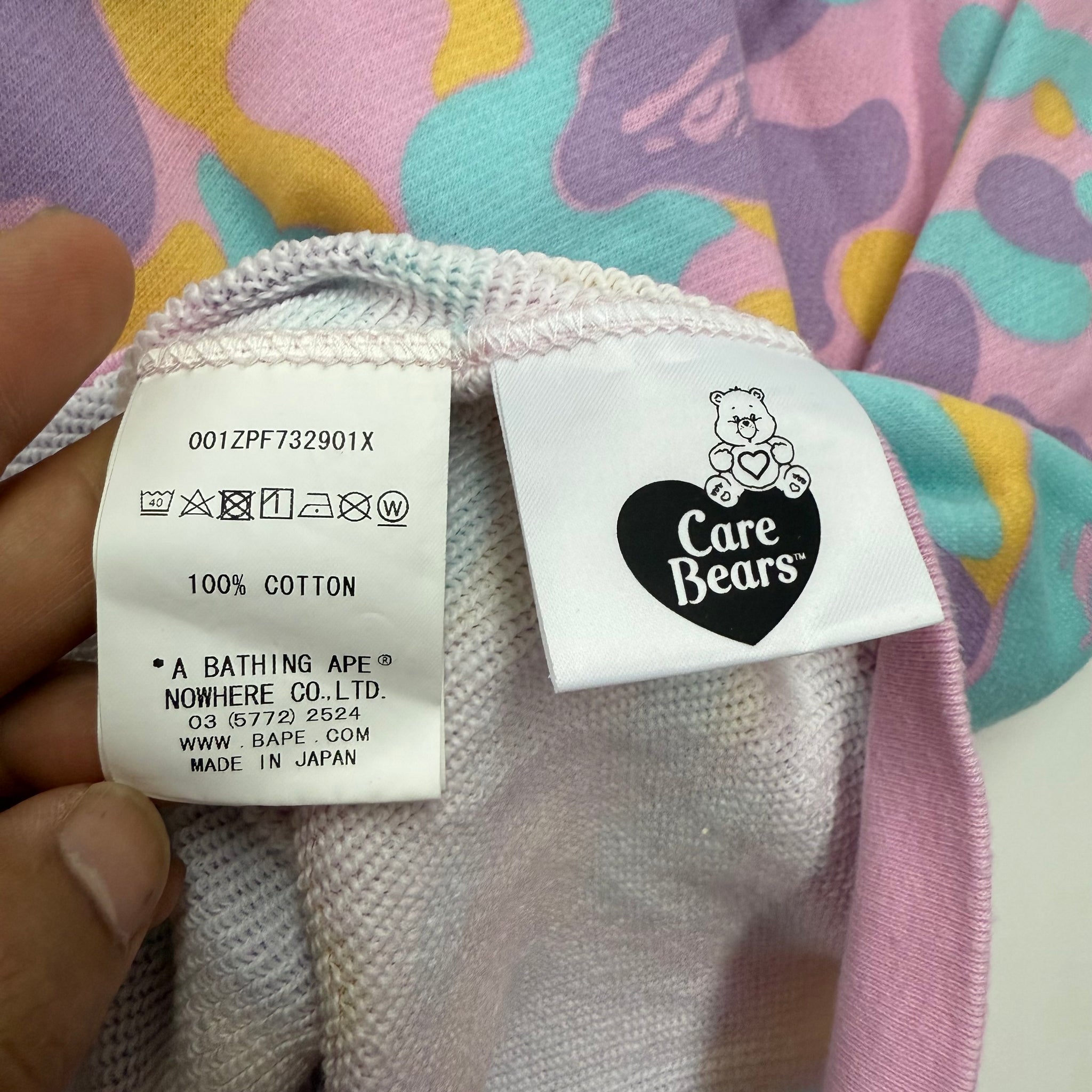 BAPE x Care bears full shark hoodie / XSmall
