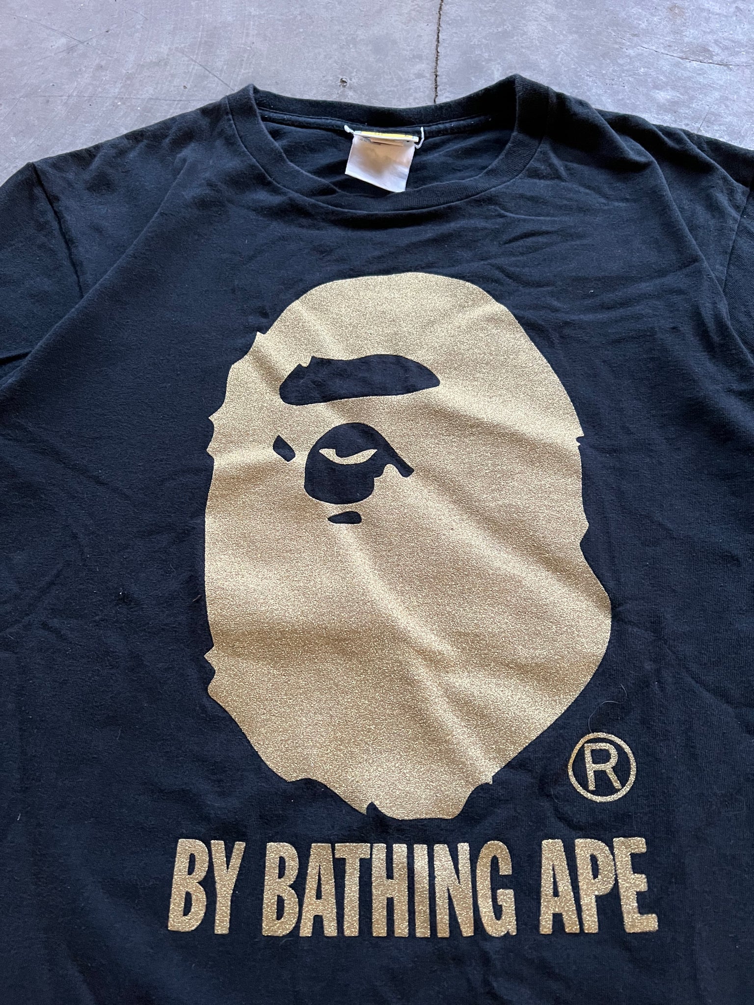 BAPE GOLDHEAD TEE / LARGE