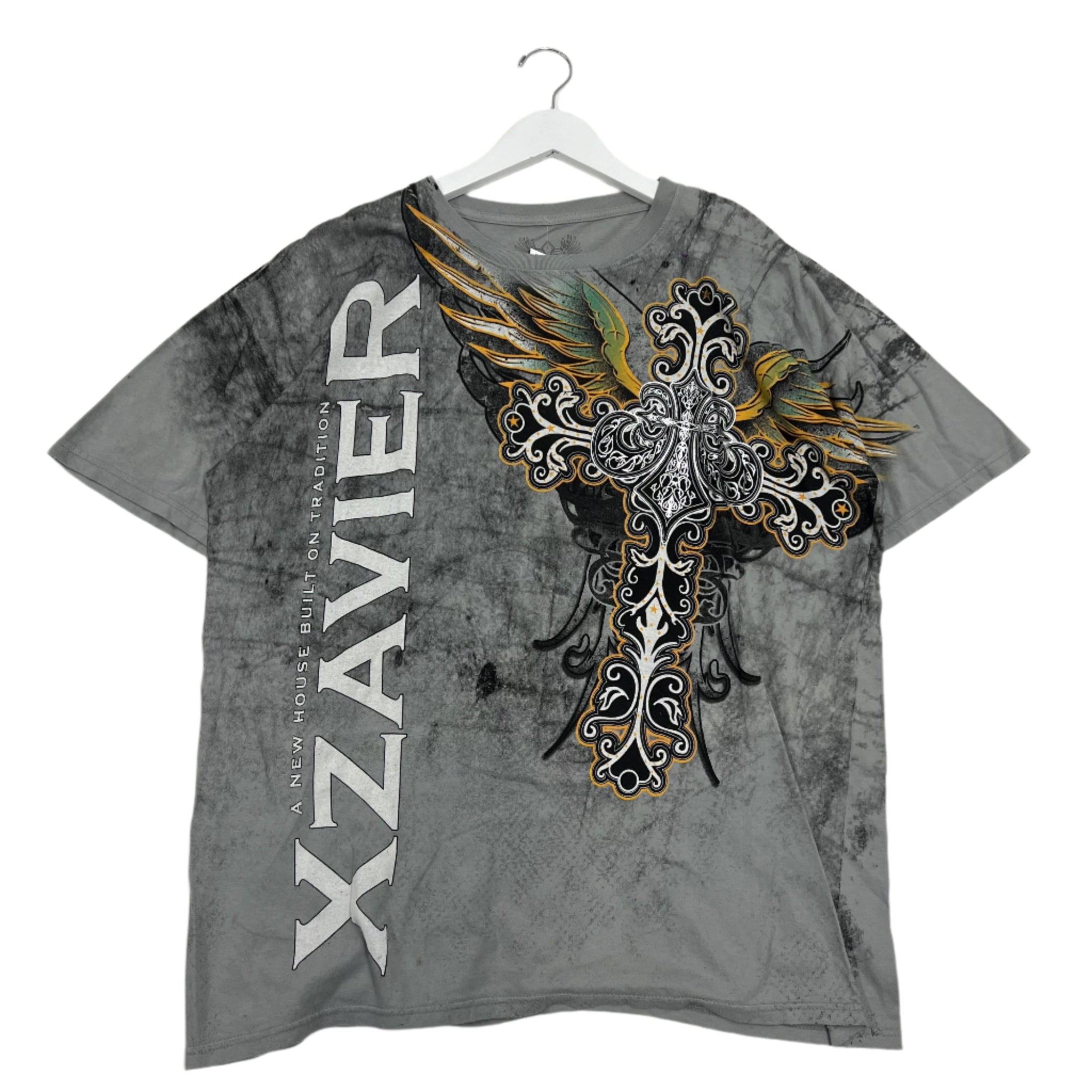 Grunge Y2K Distressed Affliction Xtreme Couture Ed Hardy Vancouver Streetwear Vancouver Vintage Cross Angel Harley Davidson FLame Metal Mulisha Quiksilver
