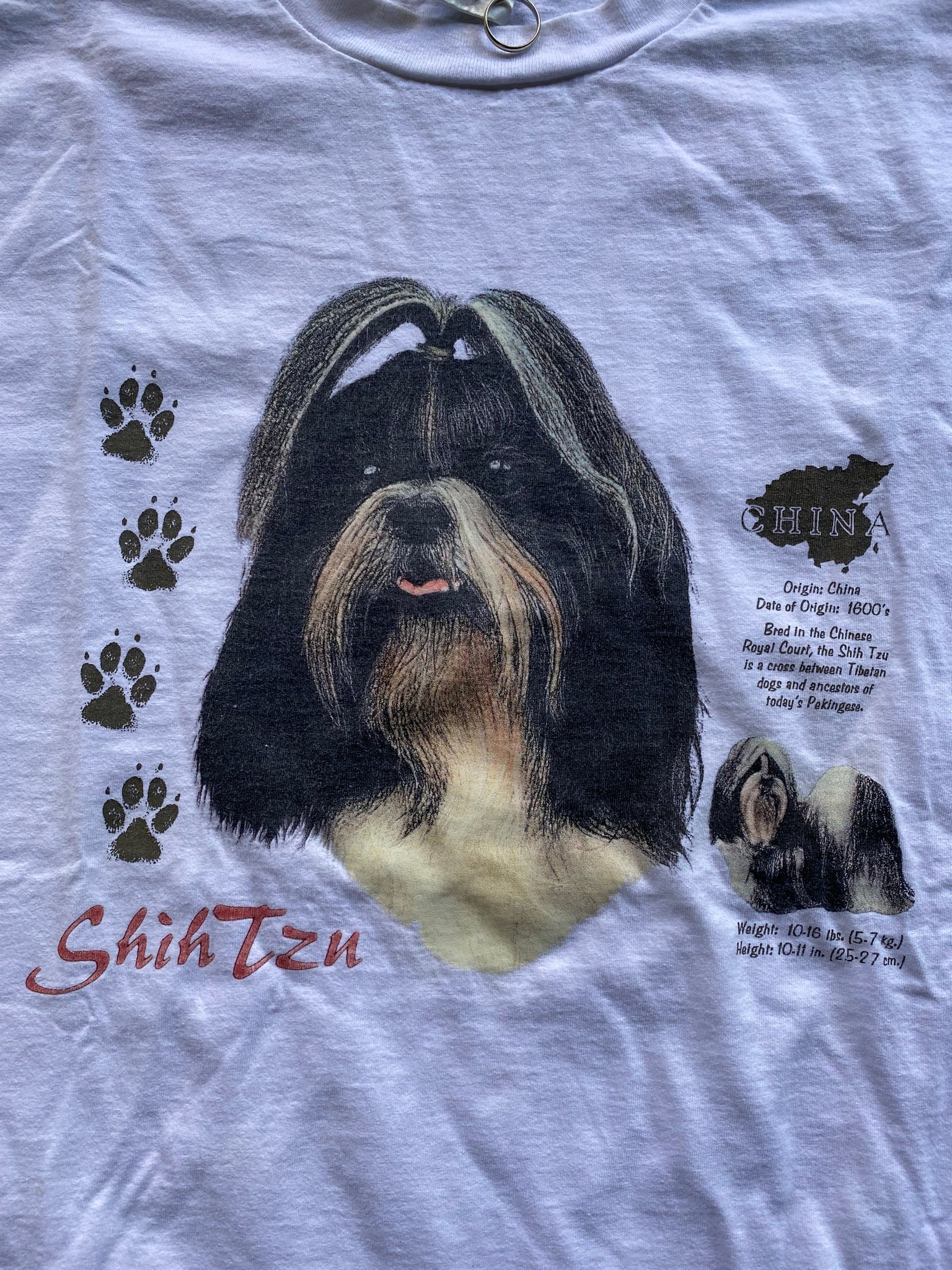 SHIH TZU TSHIRT / XLARGE