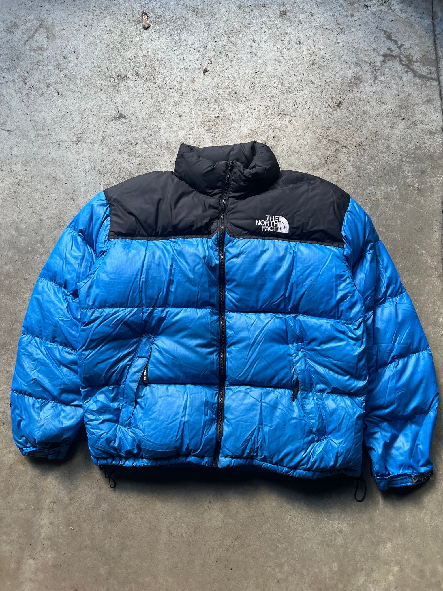 TNF 700 BLUE PUFFER / XLARGE