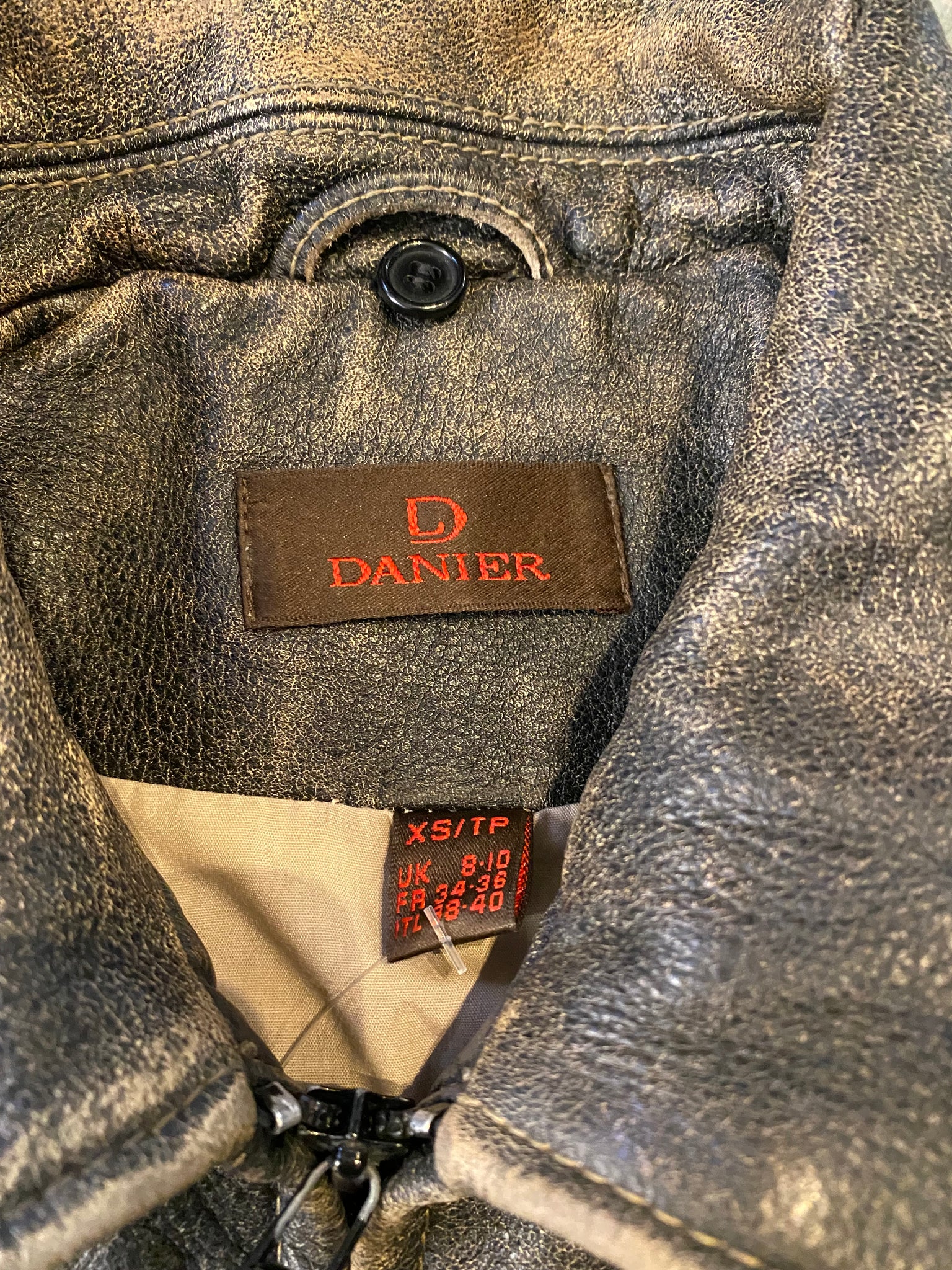 Danier Patina Leather Jacket