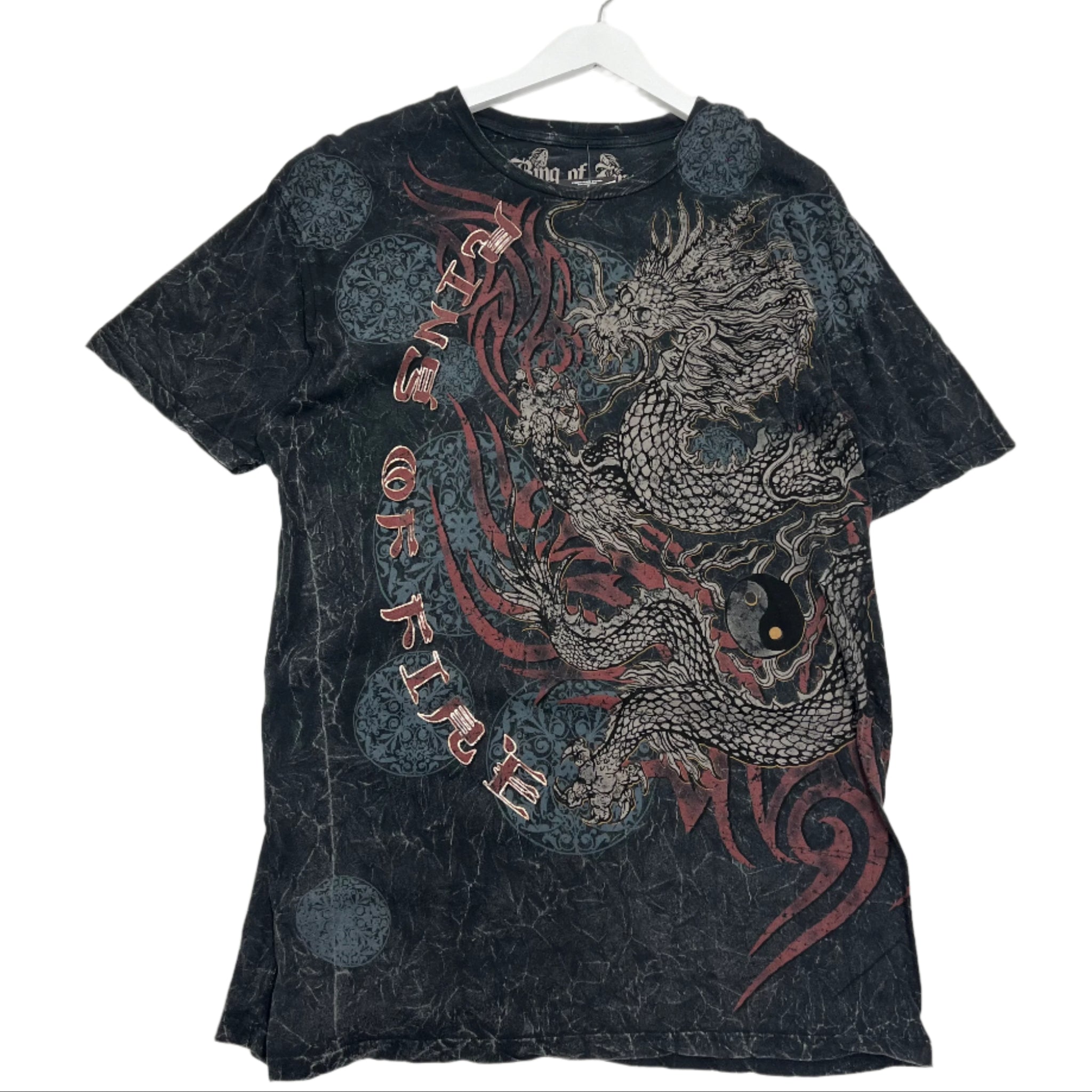 Grunge Y2K Distressed Affliction Xtreme Couture Ed Hardy Vancouver Streetwear Vancouver Vintage Cross Angel Harley Davidson FLame

