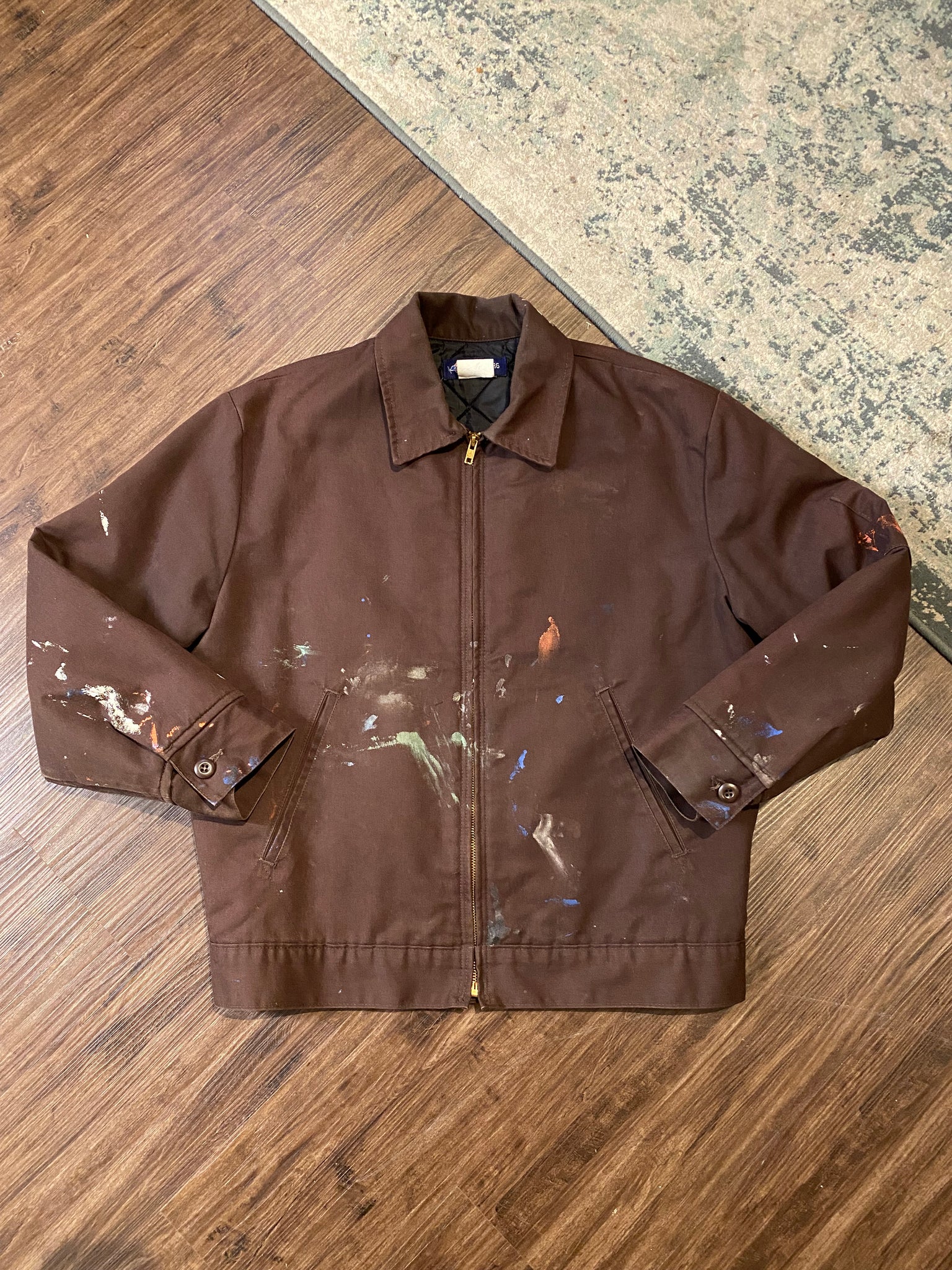 Dickies Brown Paint Splattered Eishenhower / medium