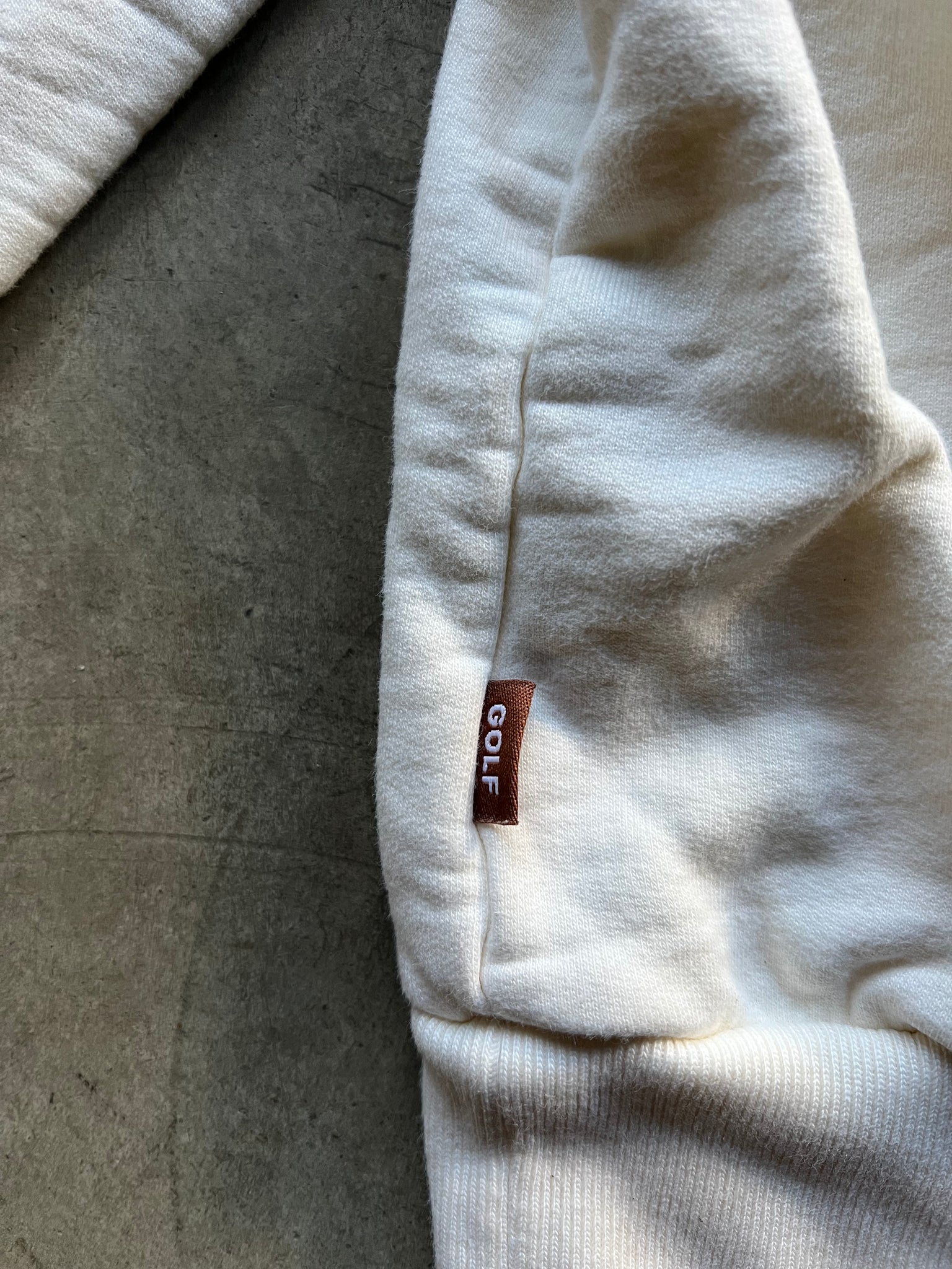 GOLF CREAM CREWNECK / LARGE