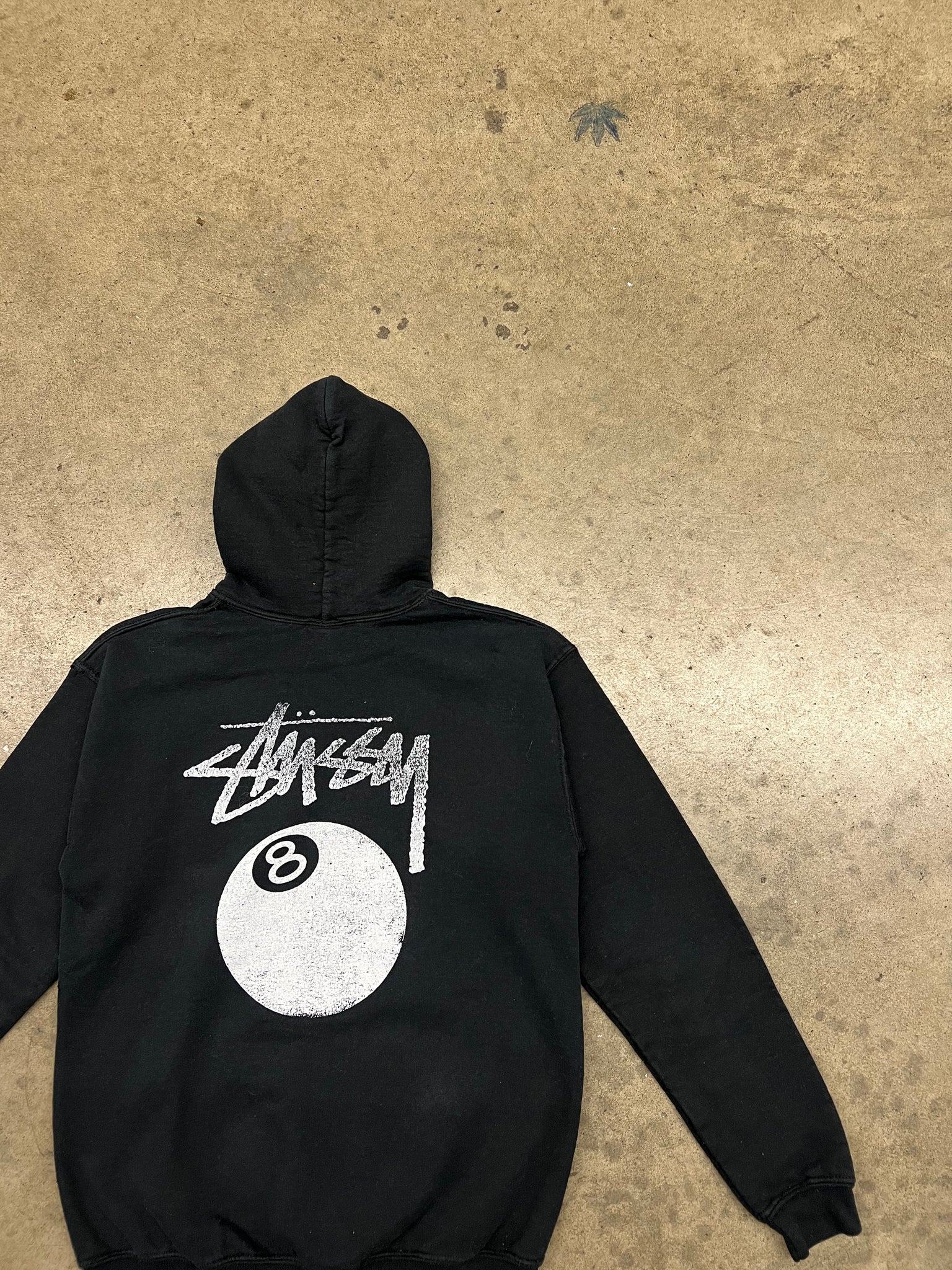 STUSSY EIGHT BALL HOODIE / XSMALL