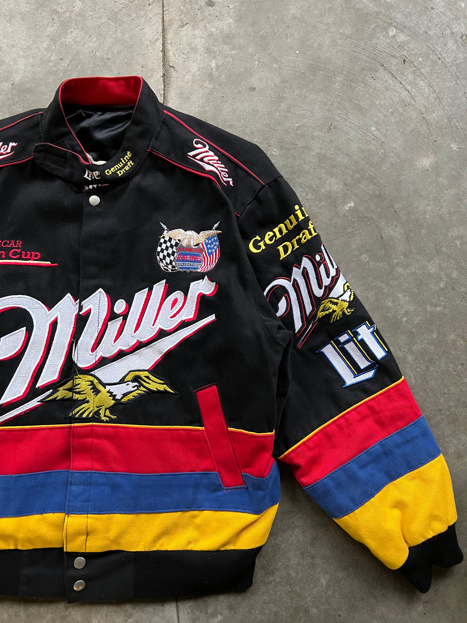 1990s JEFF HAMILTON MILLER RACING JACKET / SMALL