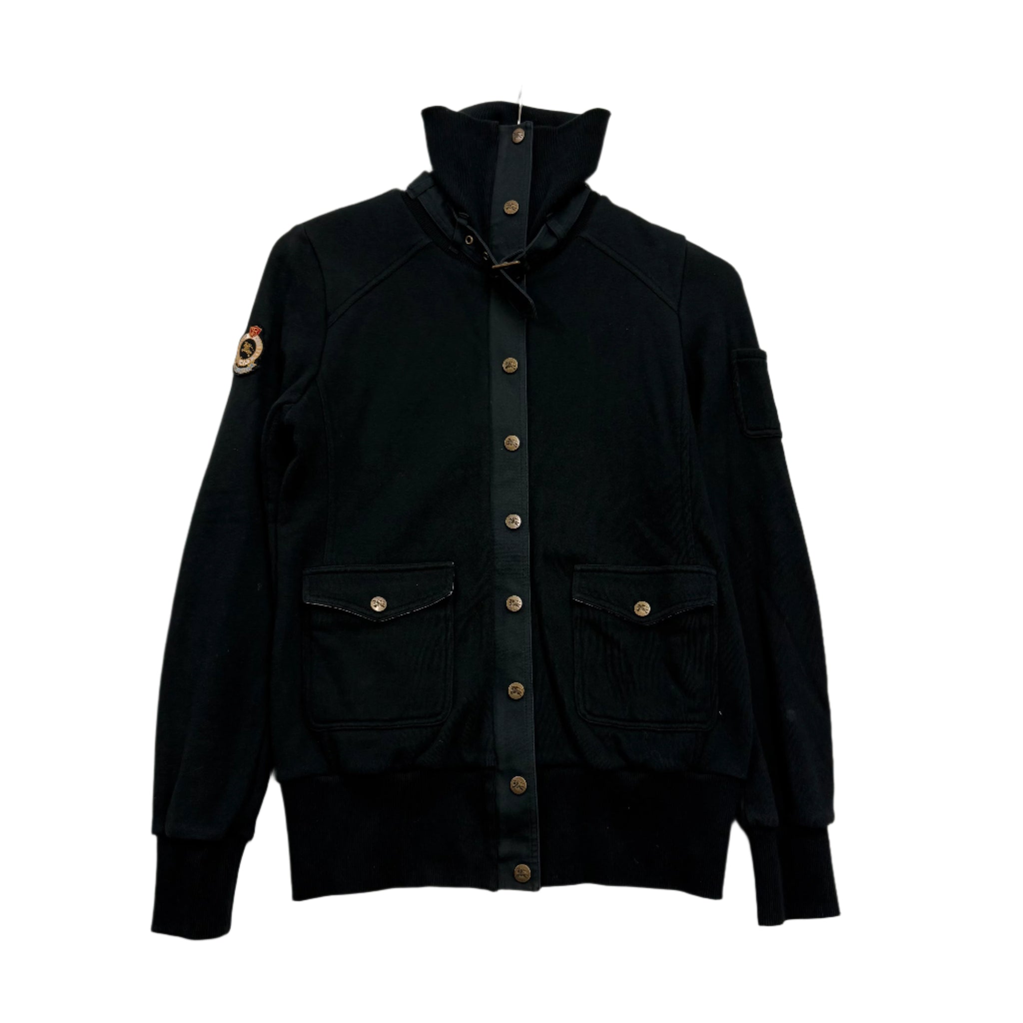 Burberry blue label knit zipup / Small