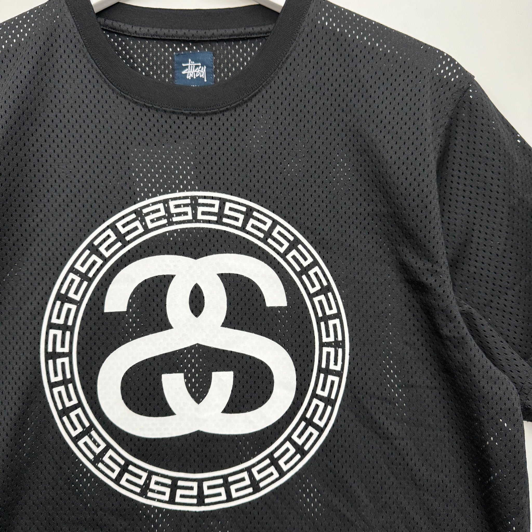 Stussy black double S jersey Vancouver Streetwear Fish Market Studio