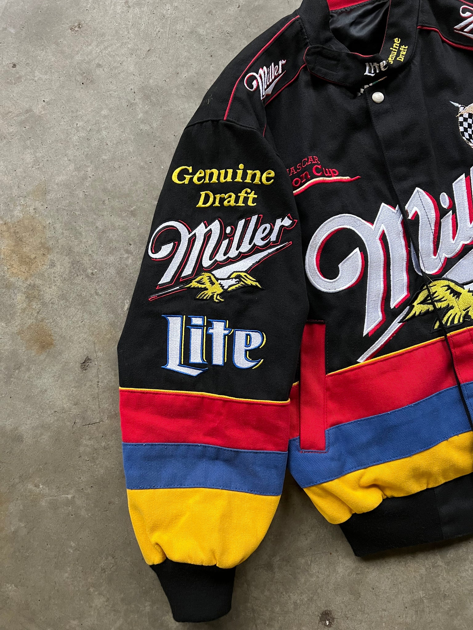 1990s JEFF HAMILTON MILLER RACING JACKET / SMALL