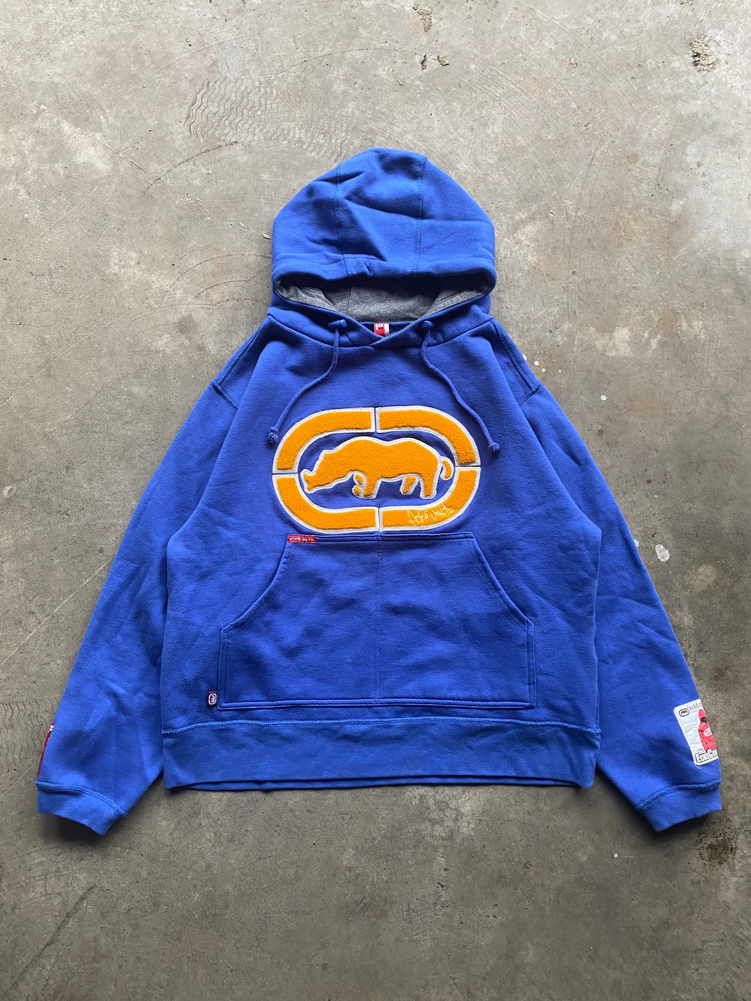 2000S ECKO BLUE CORE HOODIE / MEDIUM