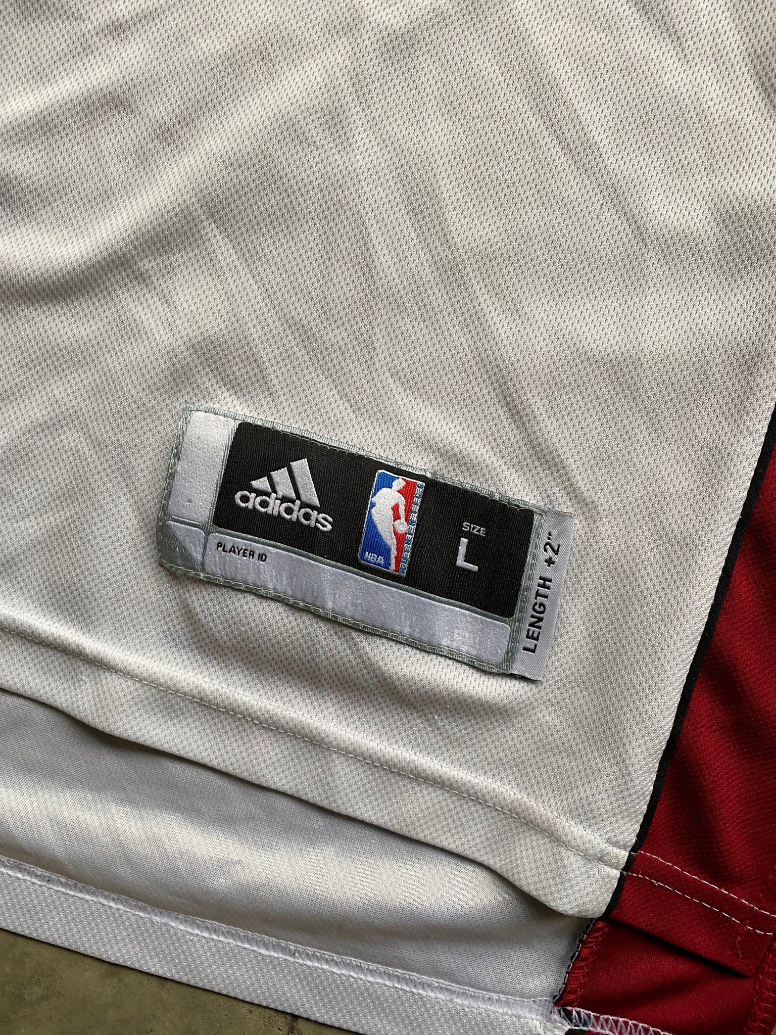 ADIDAS JAMES HEAT JERSEY / LARGE