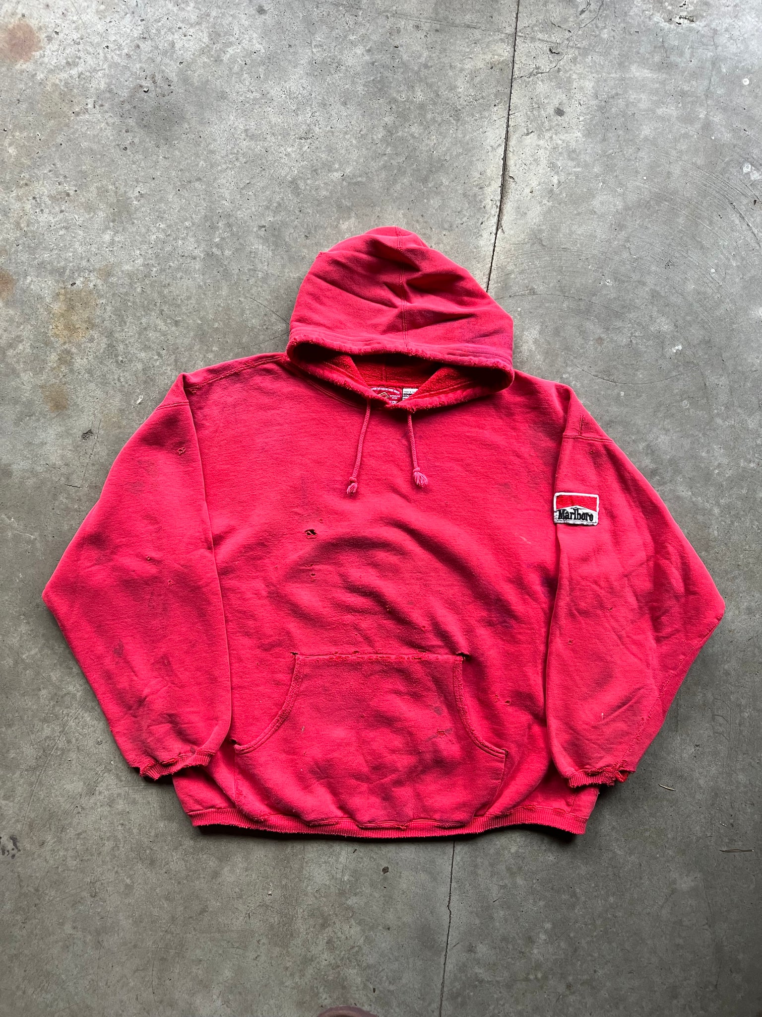 1990S MARLBORO RED HOODIE / XLARGE