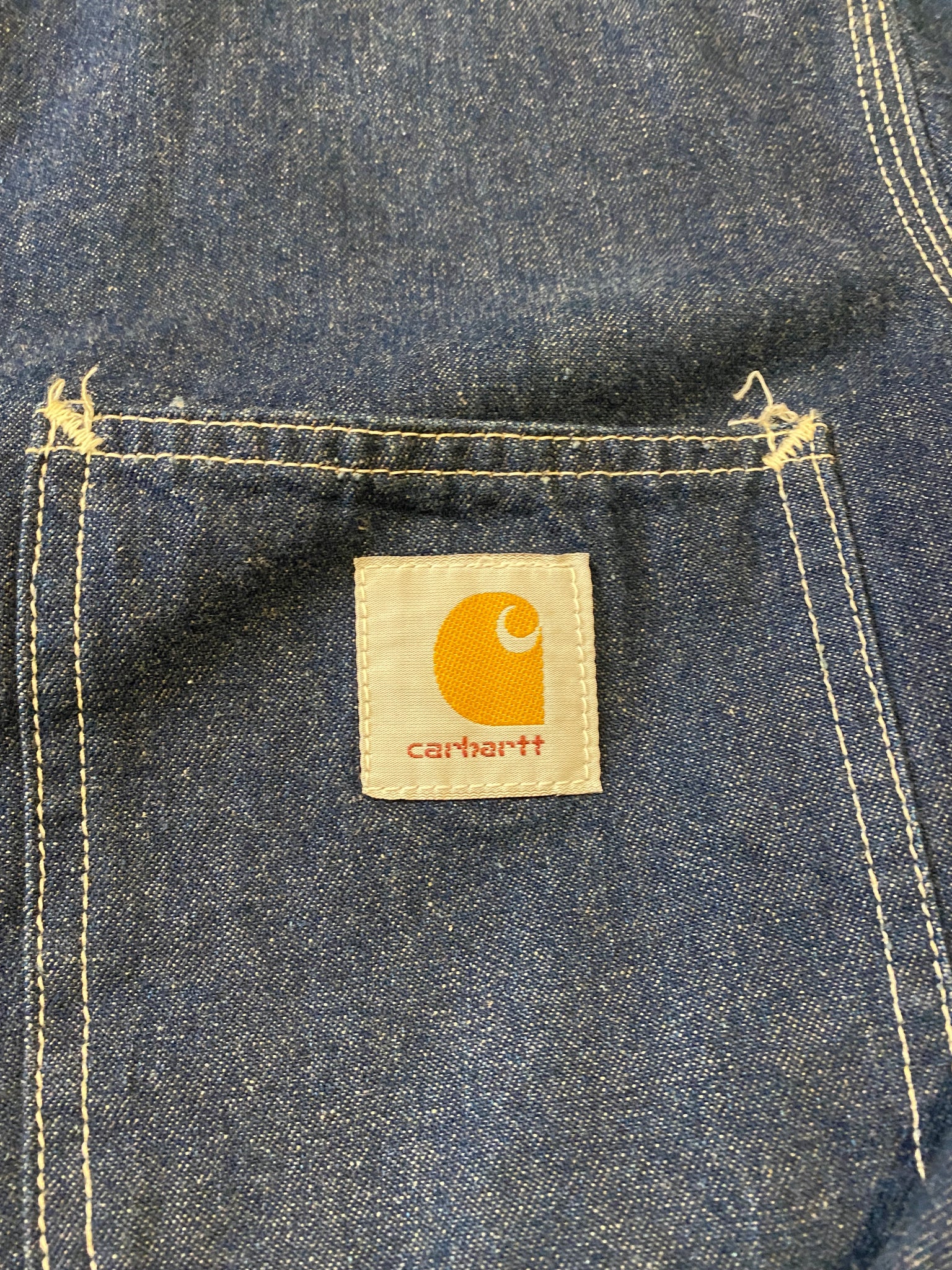 1993 Carhartt Denim Chore Jacket / medium